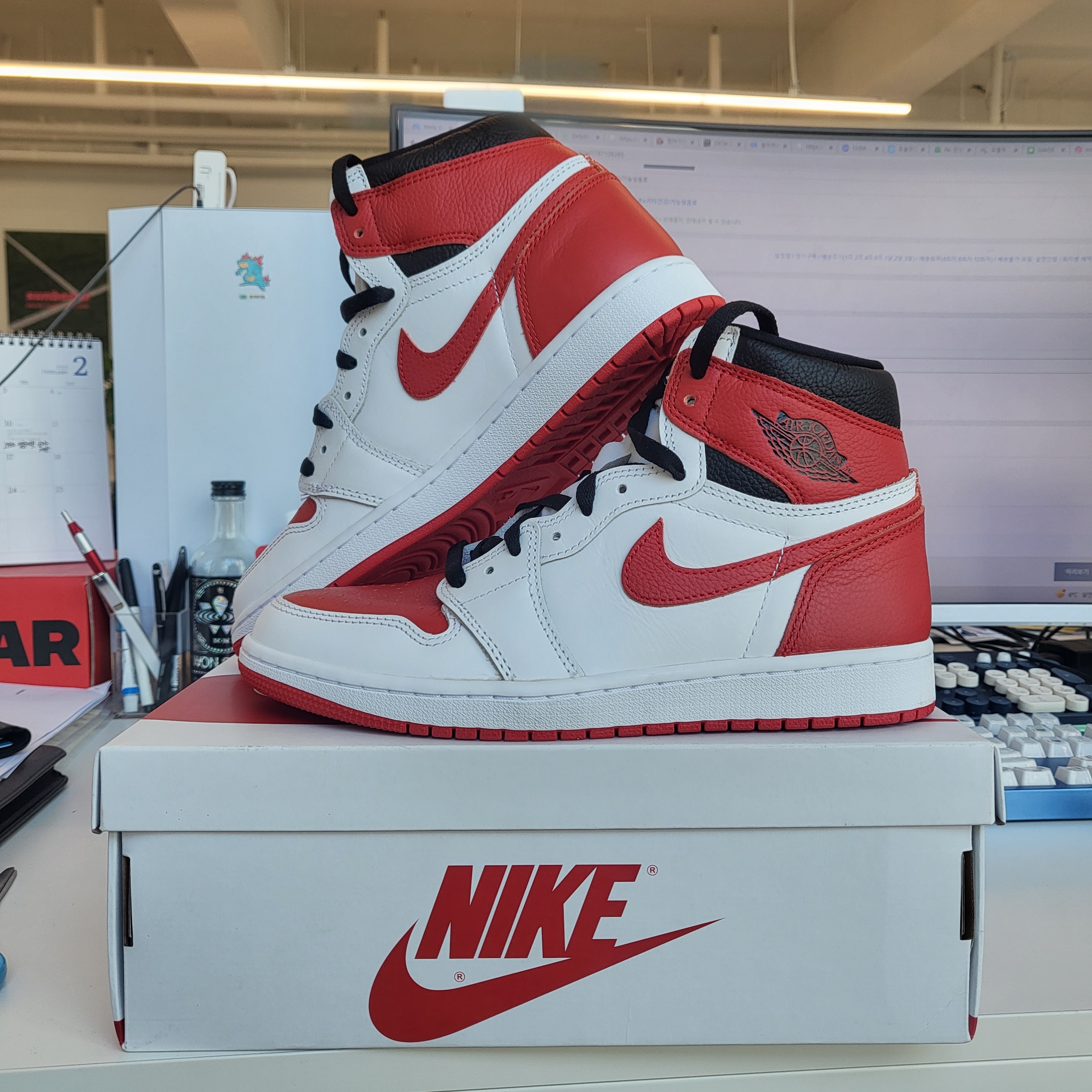 Jordan 1 Retro High OG Heritage 착용 스타일