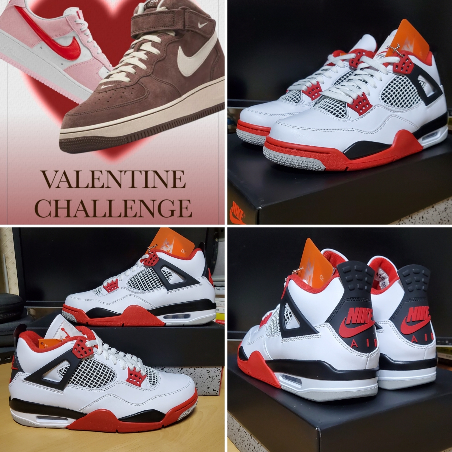Jordan 4 Retro OG Fire Red 2020 착용 스타일