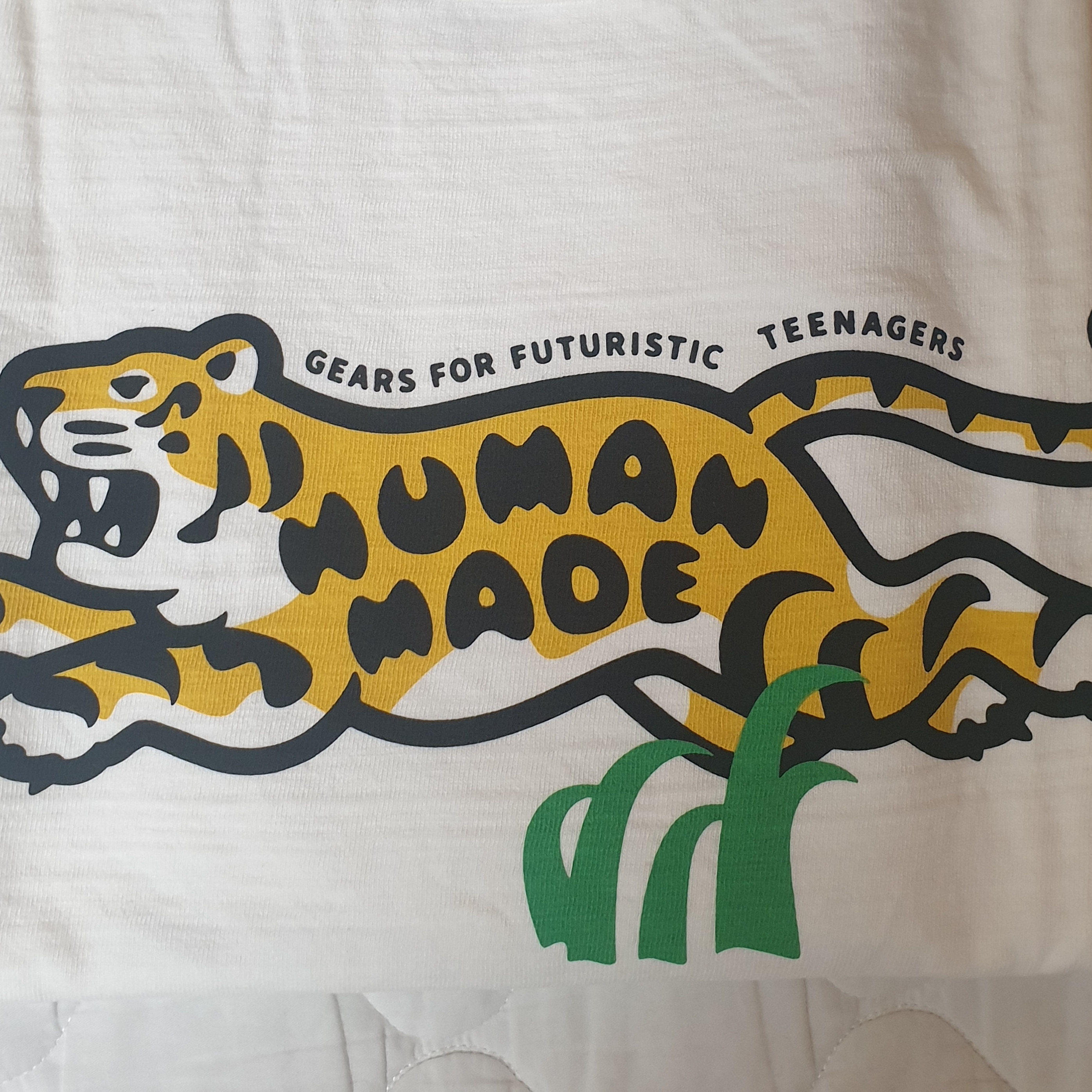 Human Made Graphic T-Shirt #01 White 착용 스타일