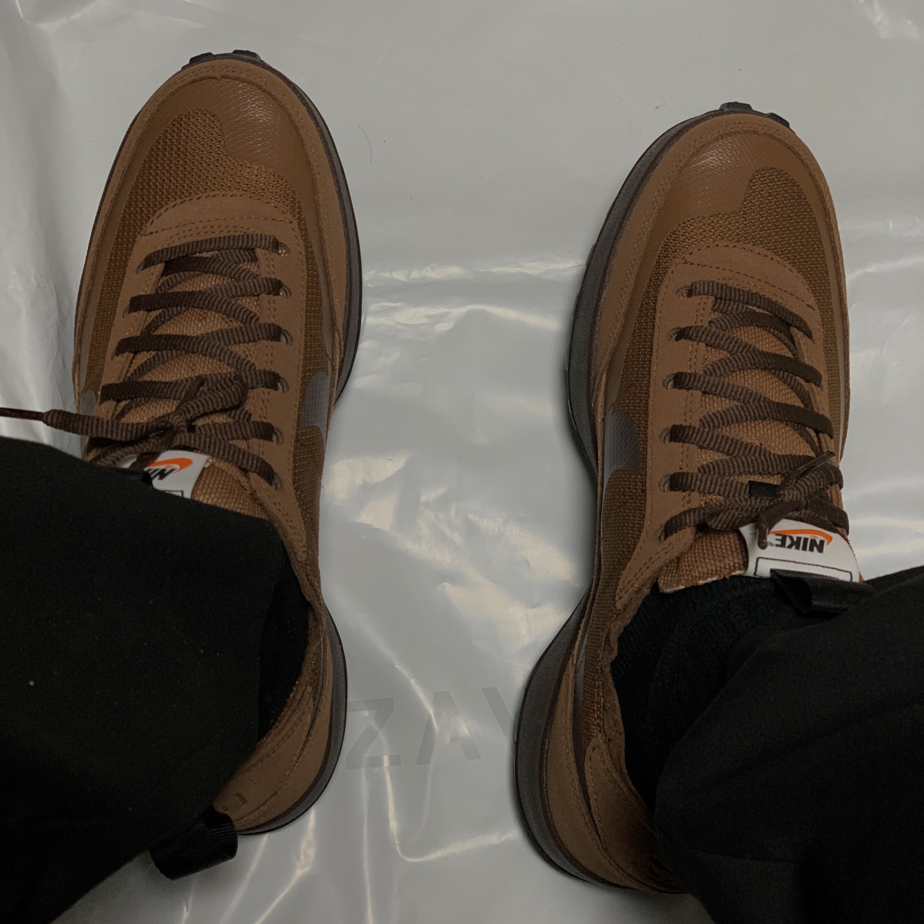 Nike x Tom Sachs General Purpose Shoe Brown 착용 스타일 - 1