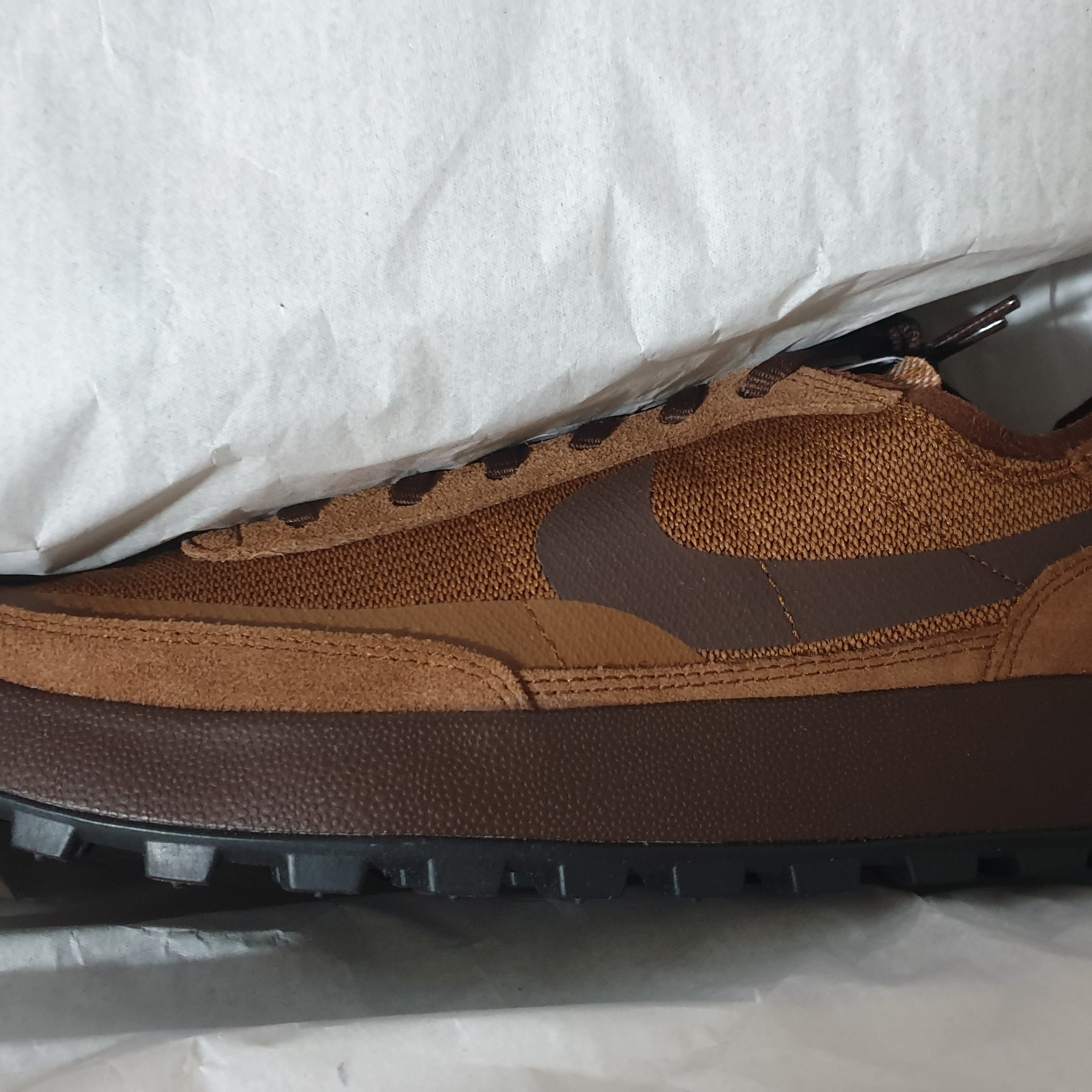 Nike x Tom Sachs General Purpose Shoe Brown 착용 스타일 - 2