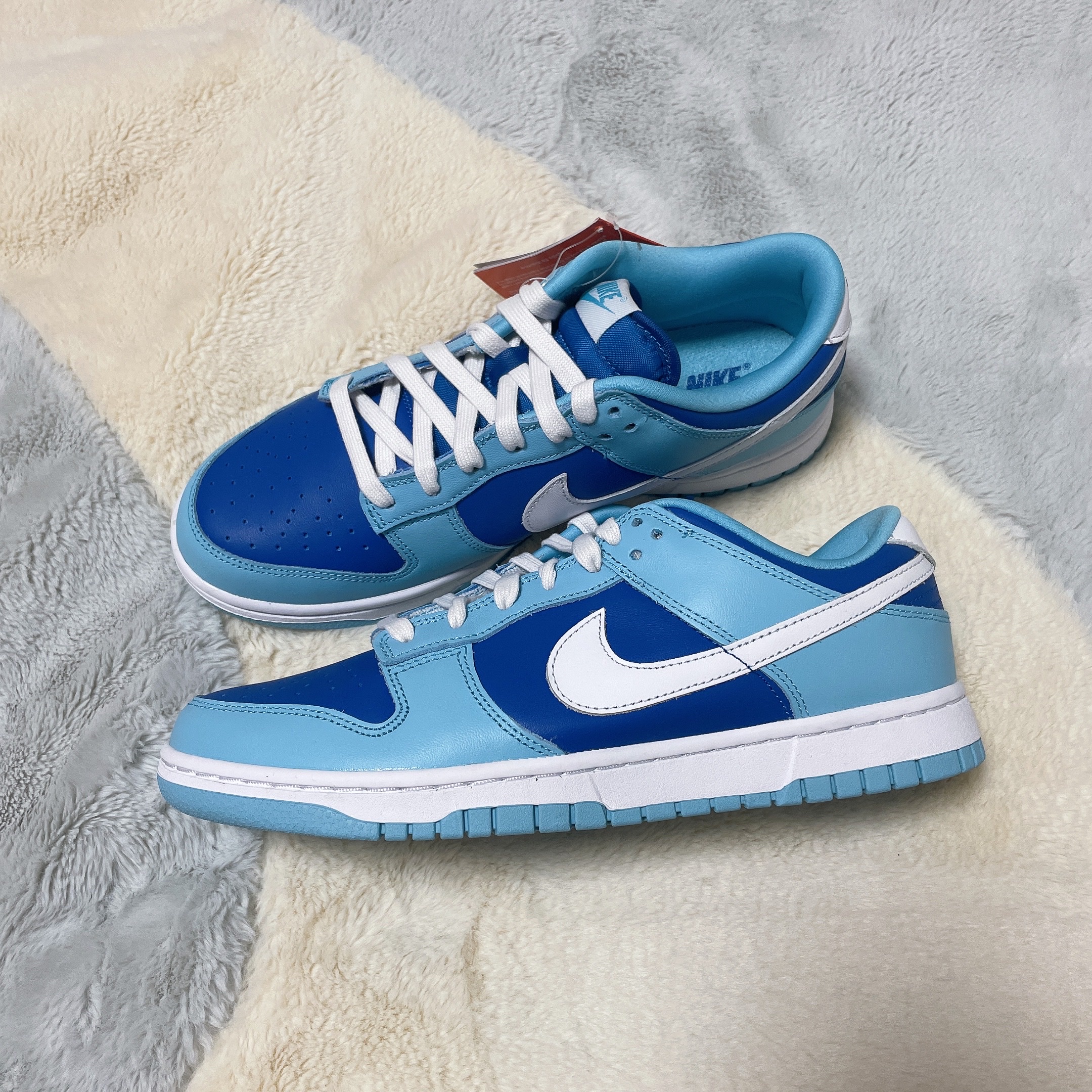 Nike Dunk Low Retro QS Argon 착용 스타일 - 2