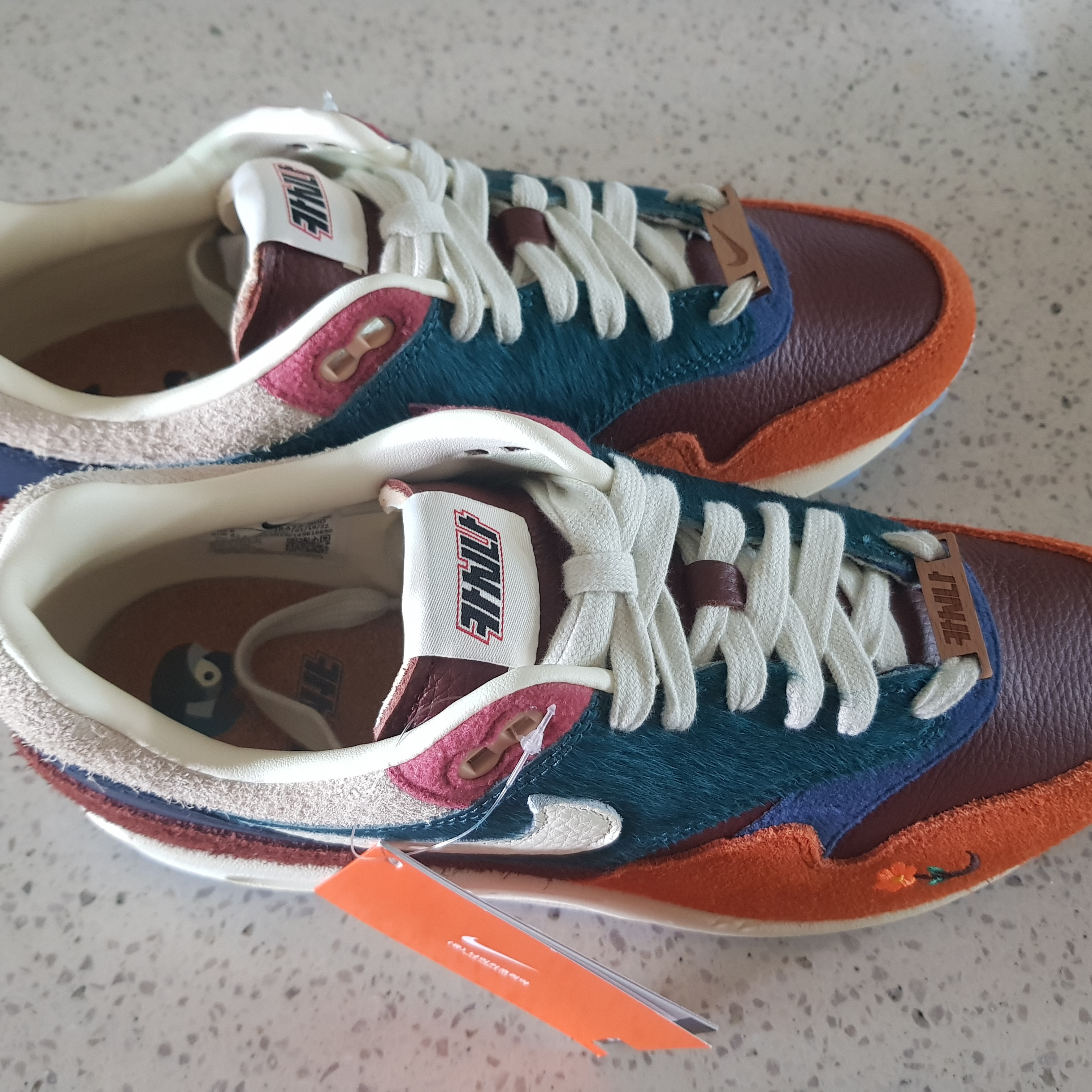 Nike x Kasina Air Max 1 SP Won-Ang Orange 착용 스타일