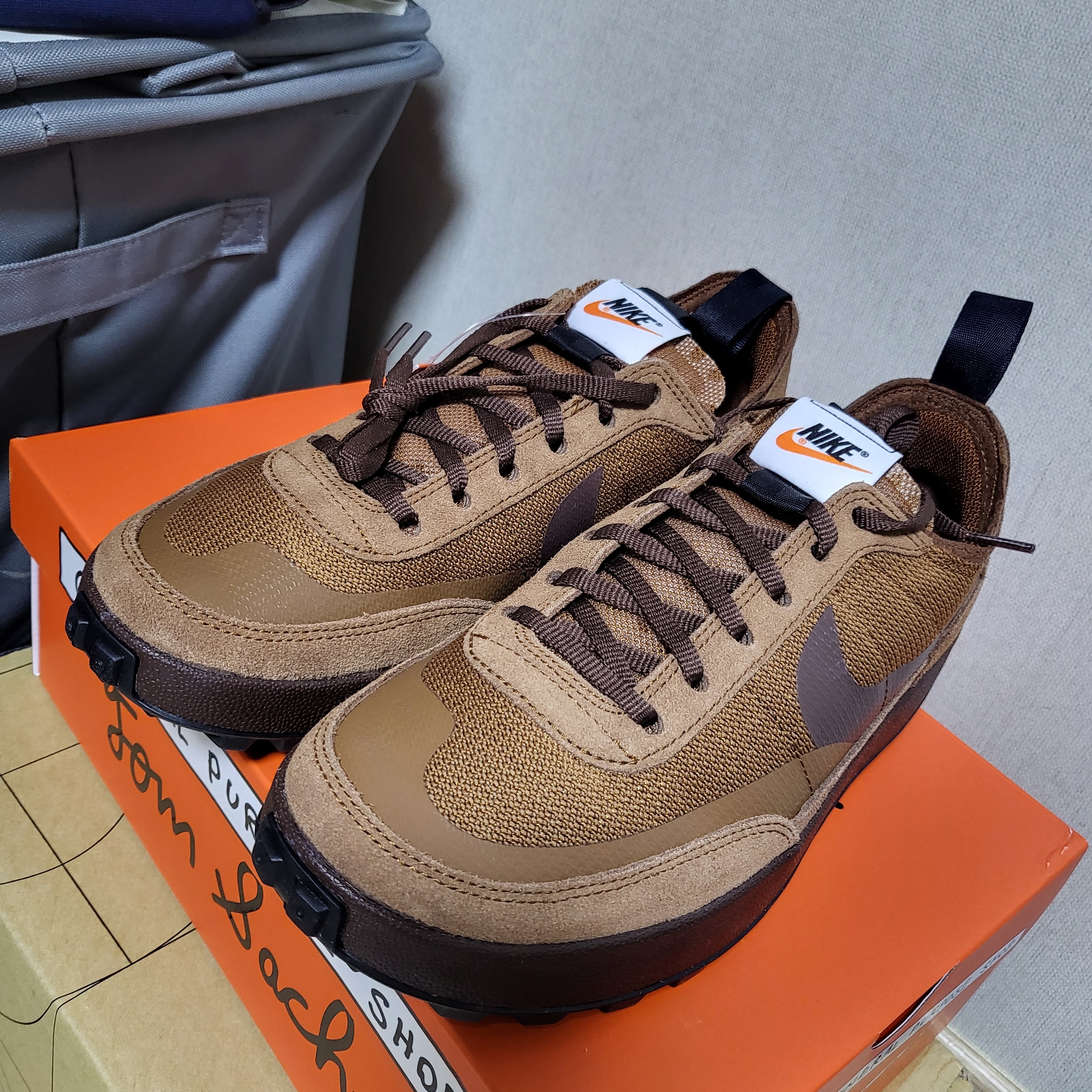 Nike x Tom Sachs General Purpose Shoe Brown 착용 스타일 - 2