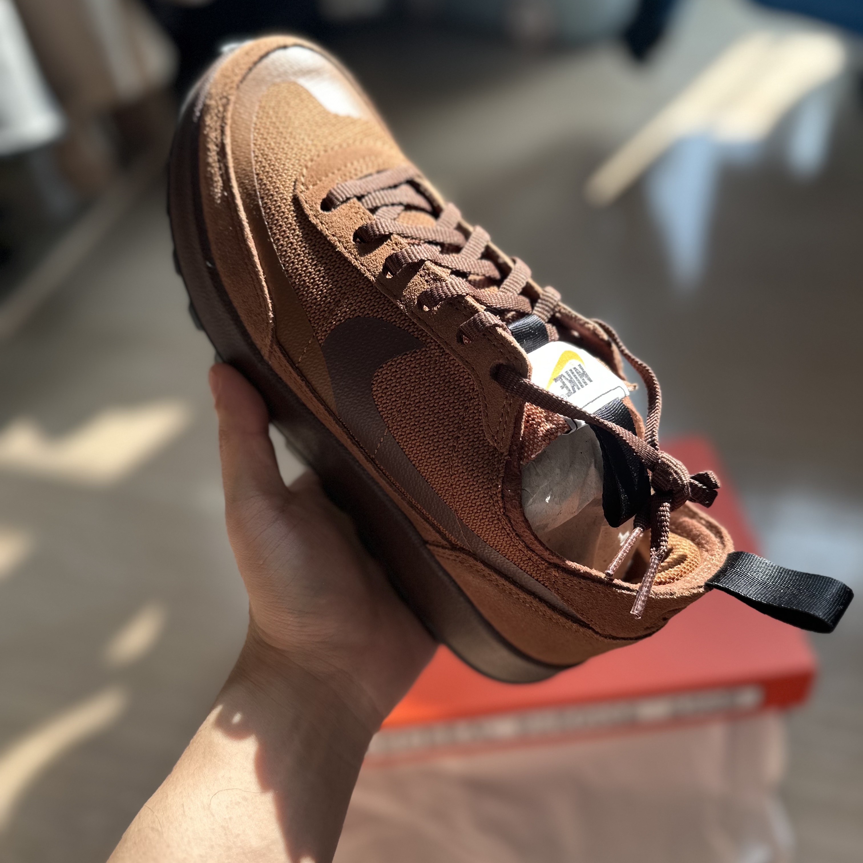 Nike x Tom Sachs General Purpose Shoe Brown 착용 스타일 - 1