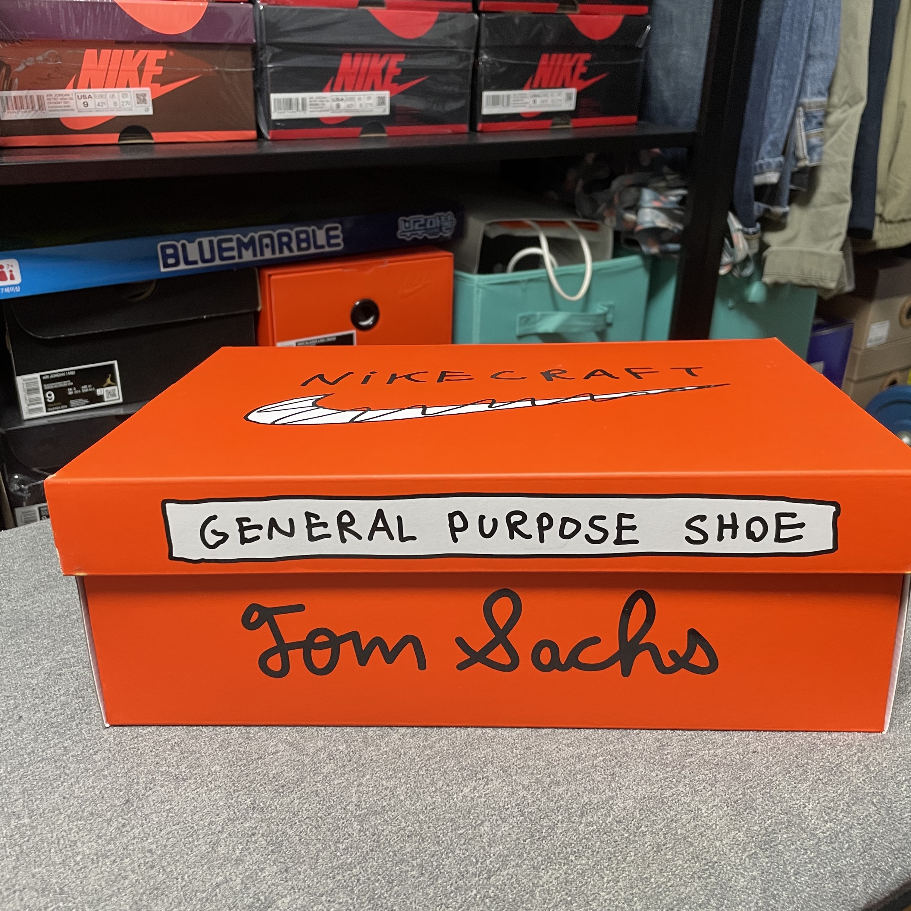 Nike x Tom Sachs General Purpose Shoe Brown 착용 스타일 - 2