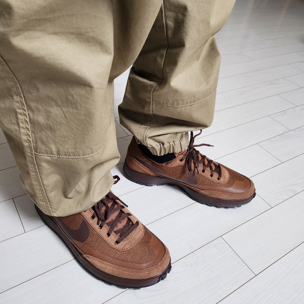 Nike x Tom Sachs General Purpose Shoe Brown 착용 스타일 - 1