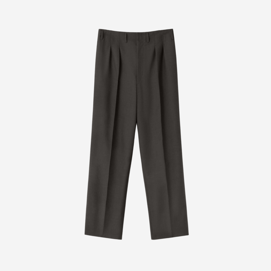 LEMAIRE TWO PLEATS PANTS PEAT GREEN - パンツ