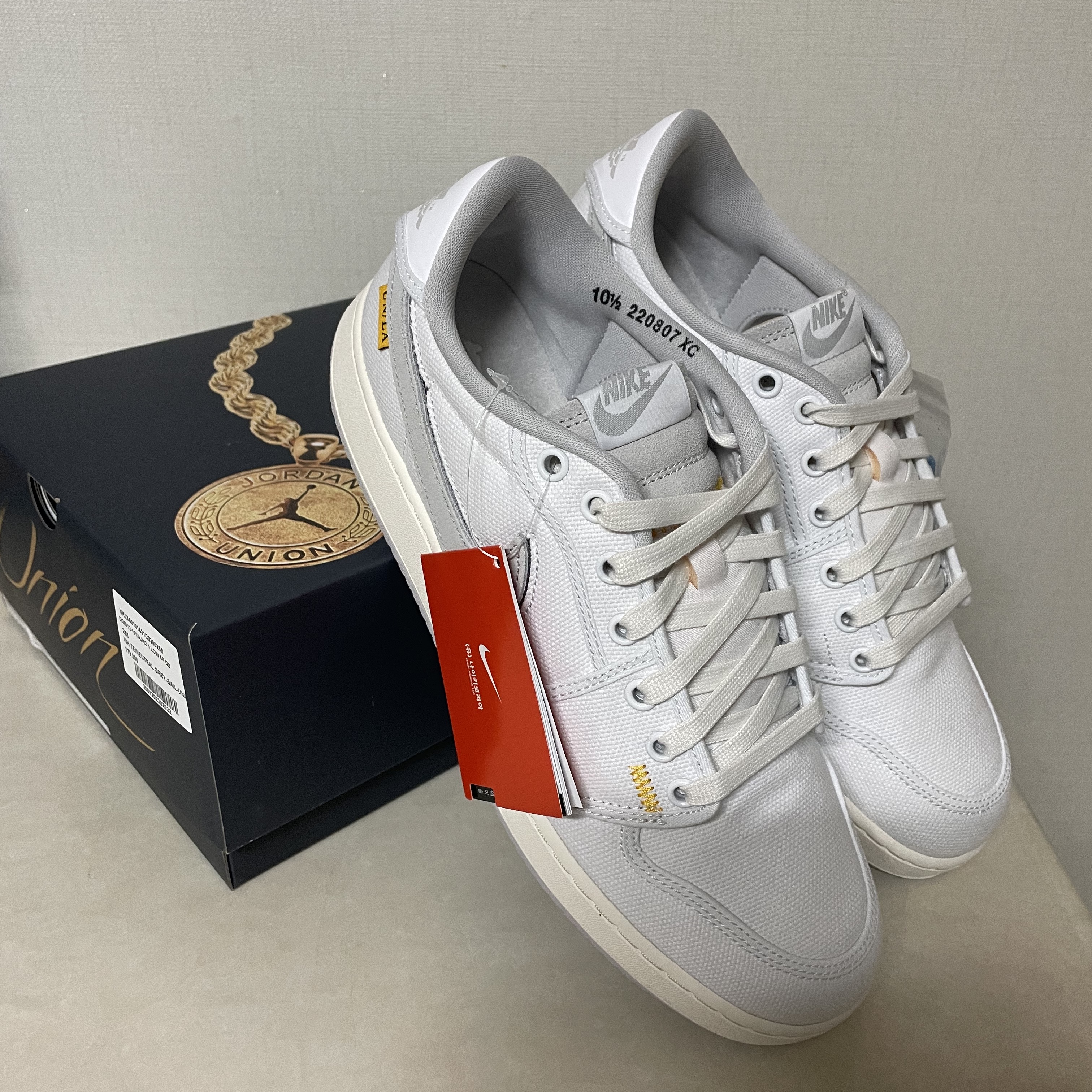 Jordan 1 x Union KO Low White 착용 스타일 - 2