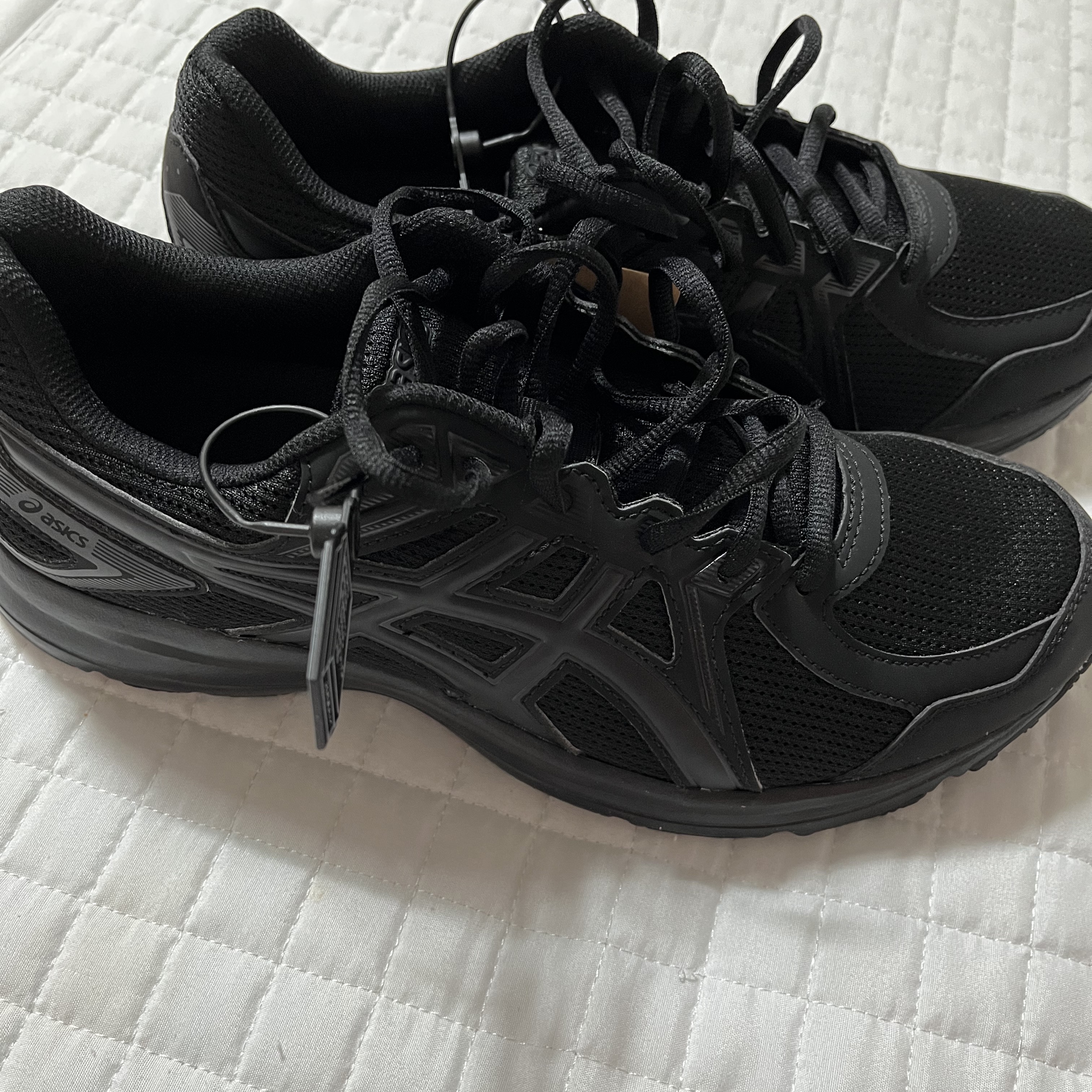 Asics Jog 100 2 Black 착용 스타일