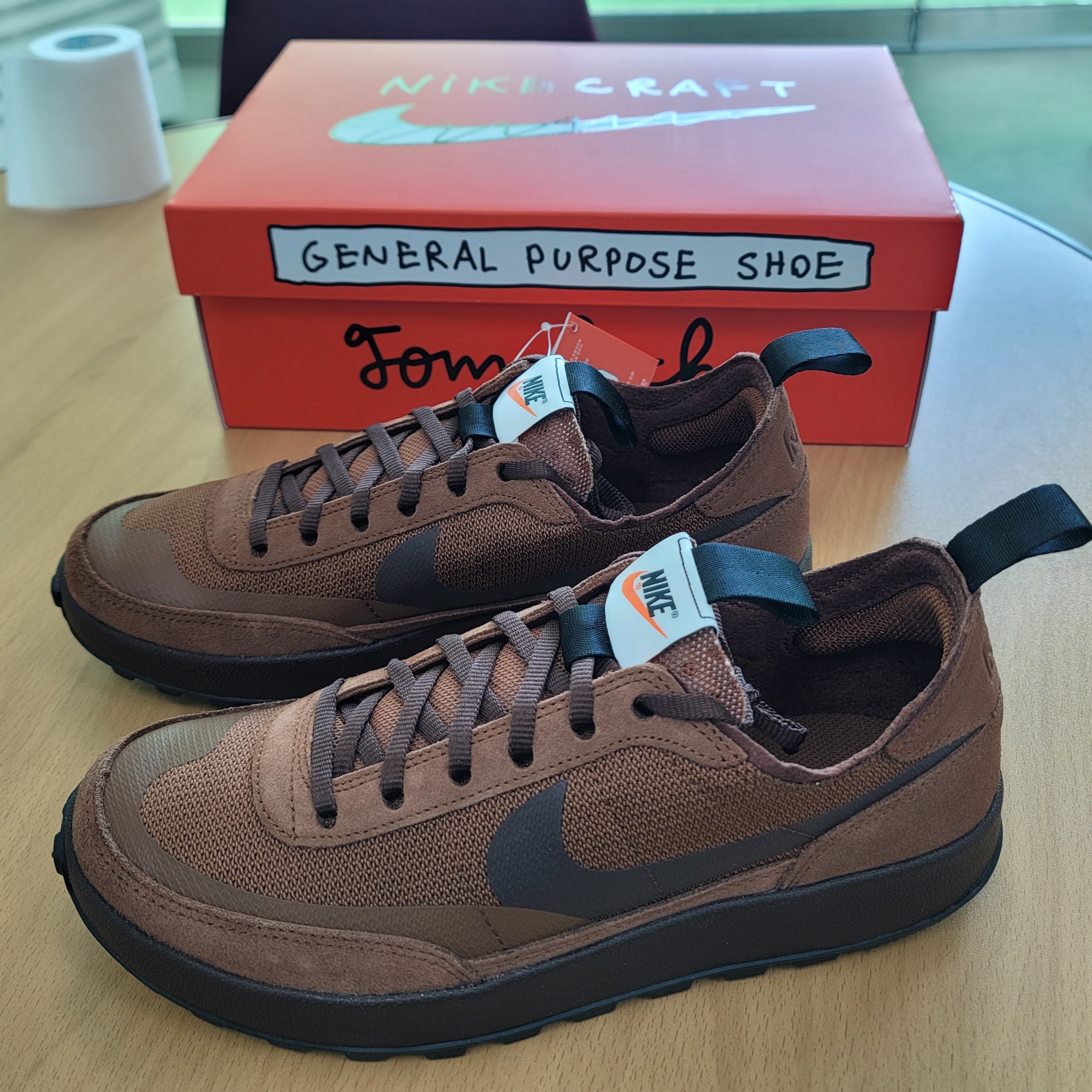 Nike x Tom Sachs General Purpose Shoe Brown 착용 스타일