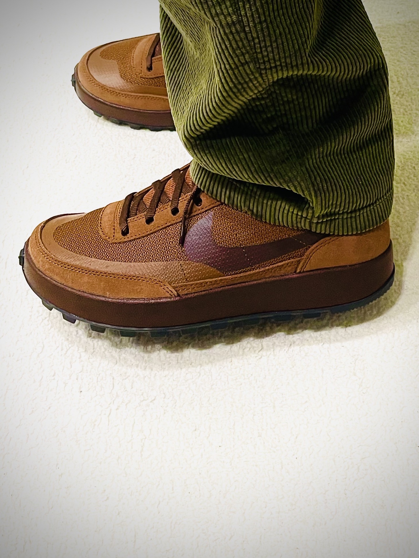 Nike x Tom Sachs General Purpose Shoe Brown 착용 스타일 - 2
