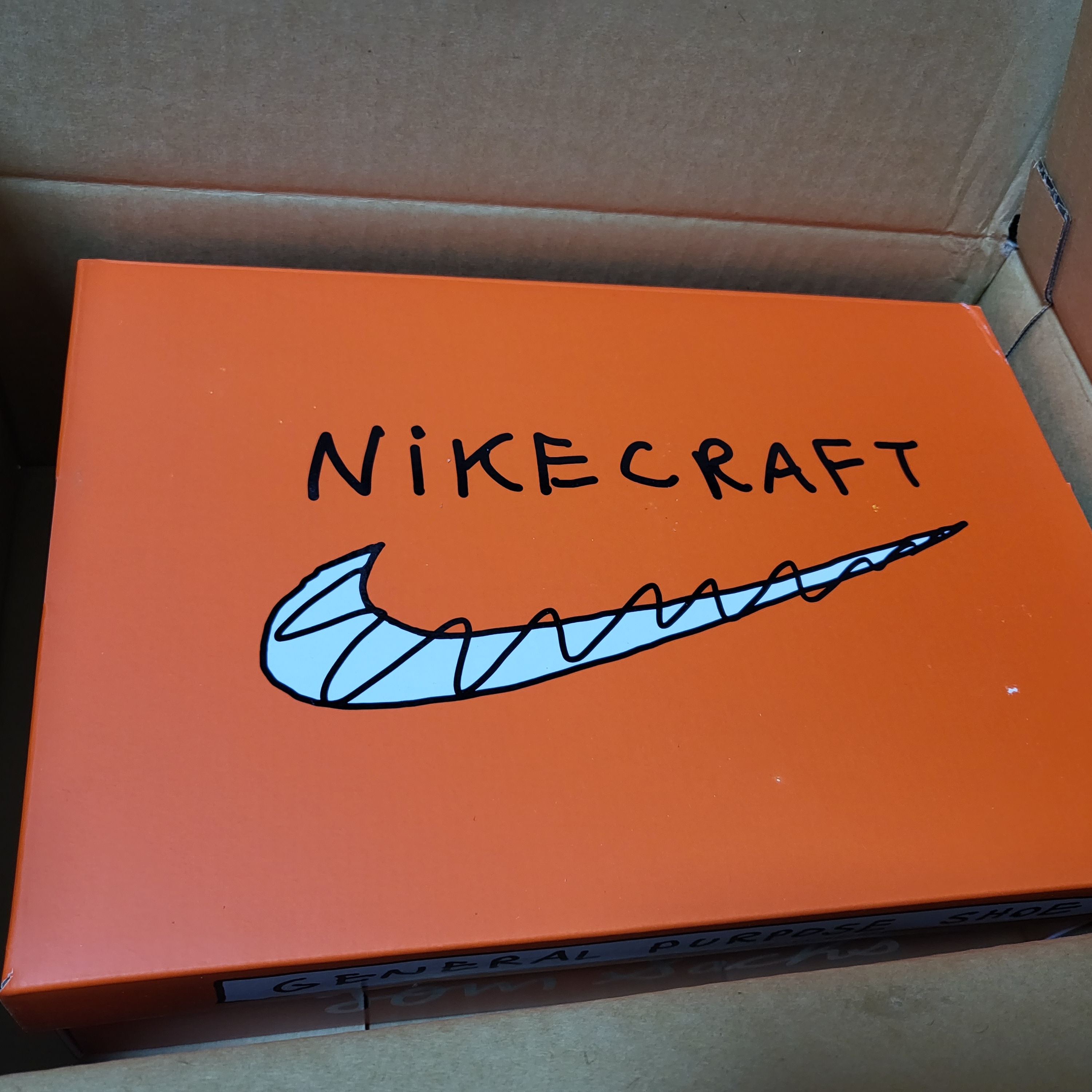 Nike x Tom Sachs General Purpose Shoe Brown 착용 스타일 - 1