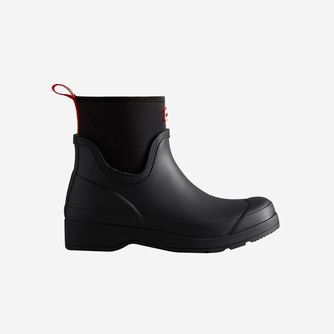 헌터 우먼 플레이 네오프렌 숏 레인부츠 블랙