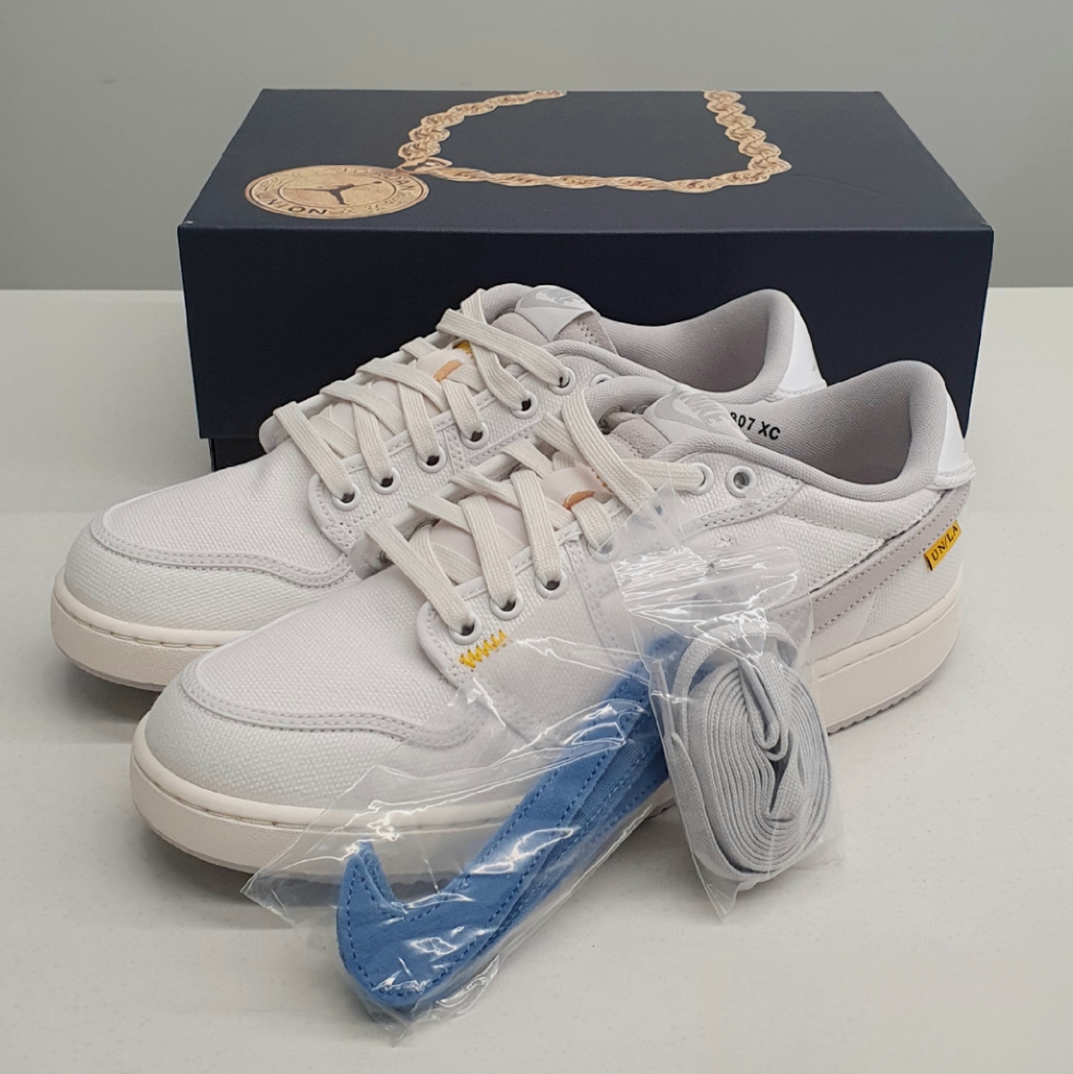 Jordan 1 x Union KO Low White 착용 스타일