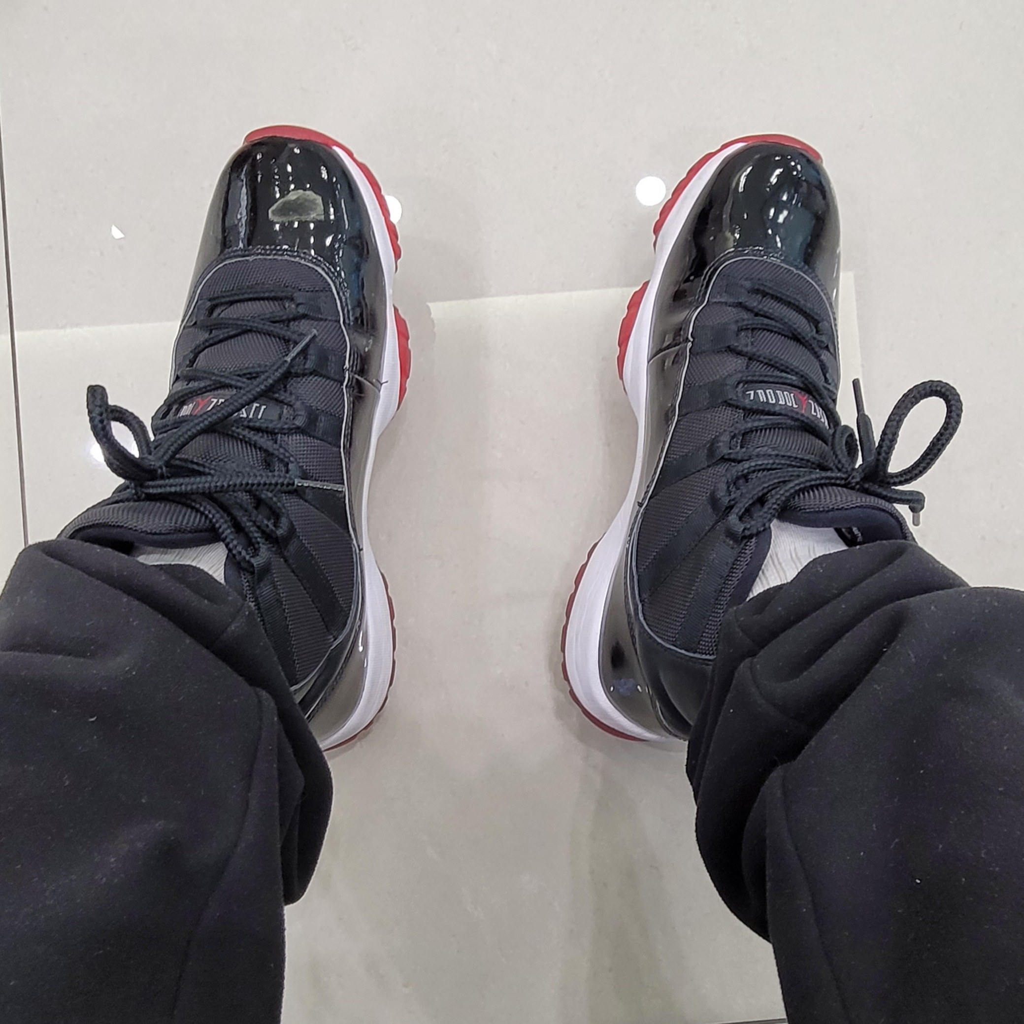 Jordan 11 Retro Bred 2019 착용 스타일