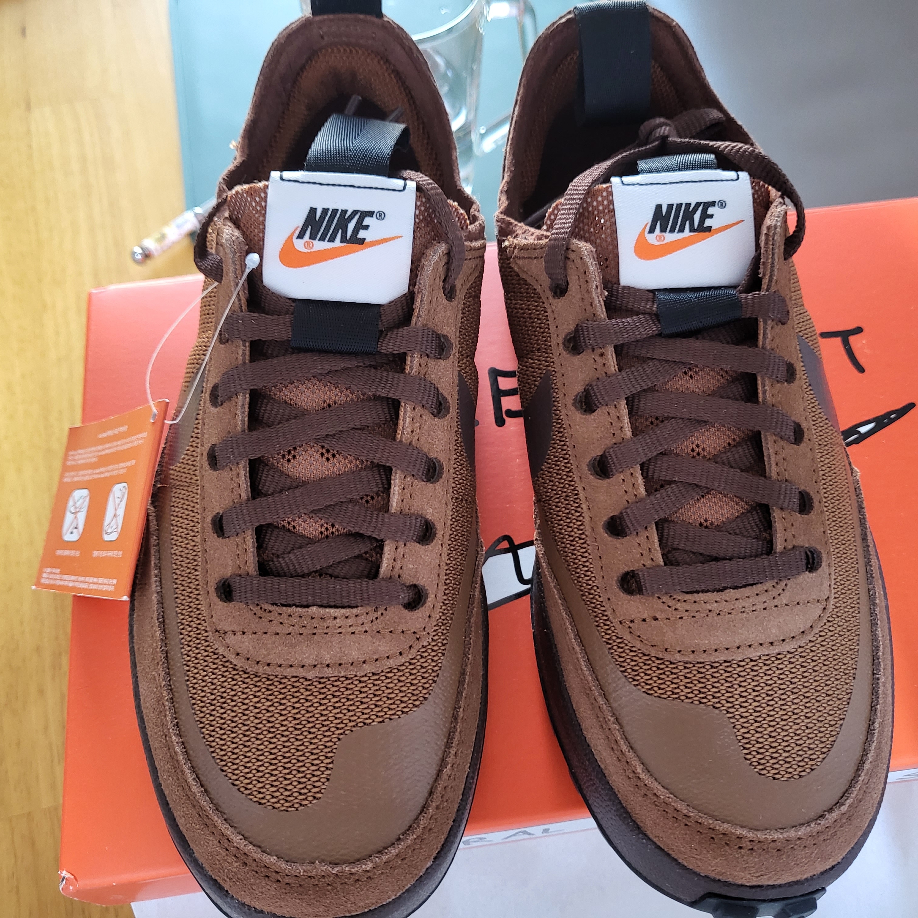 Nike x Tom Sachs General Purpose Shoe Brown 착용 스타일 - 2