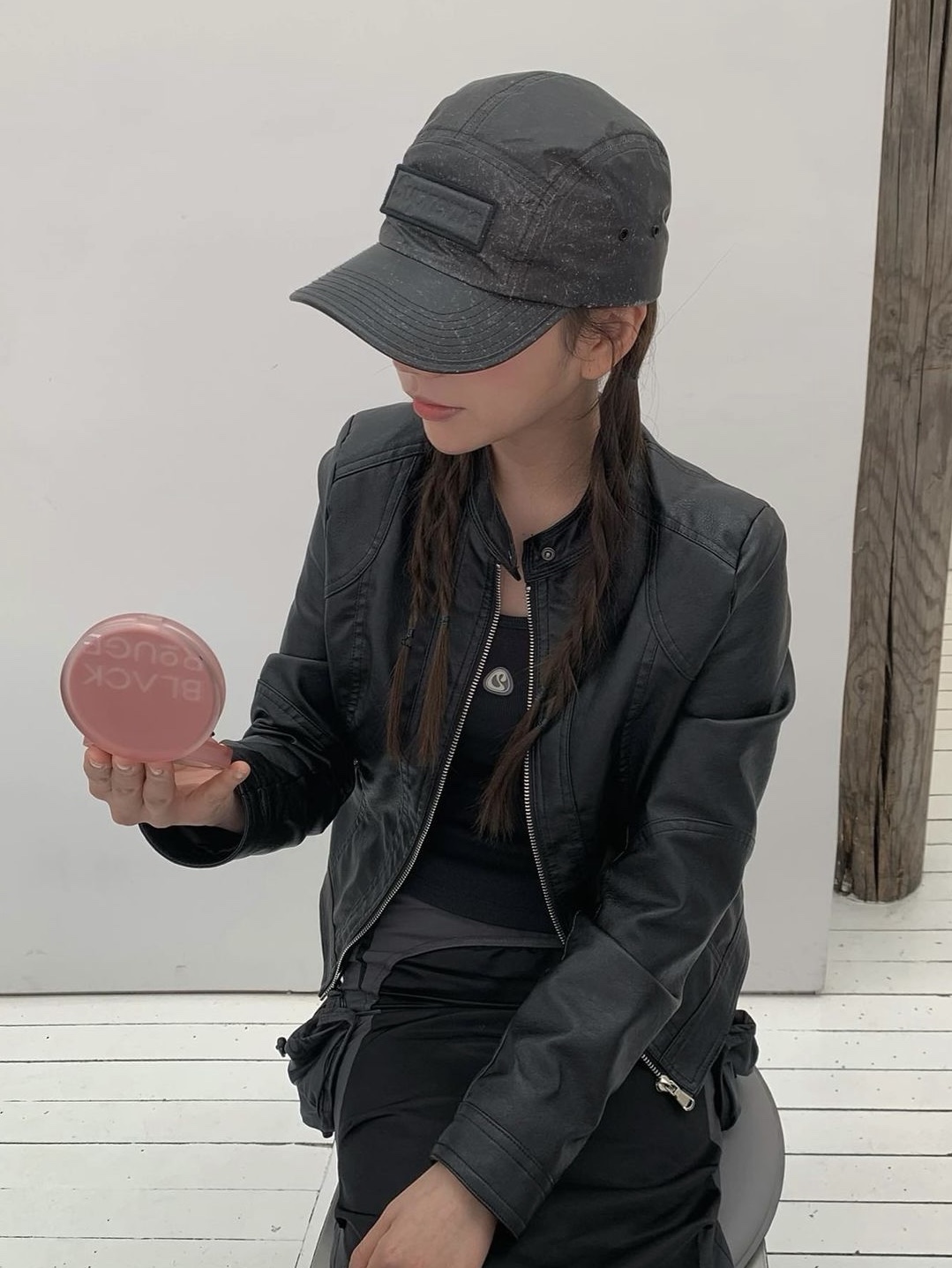 Supreme Reflective Speckled Camp Cap Black - 20FW 착용 스타일