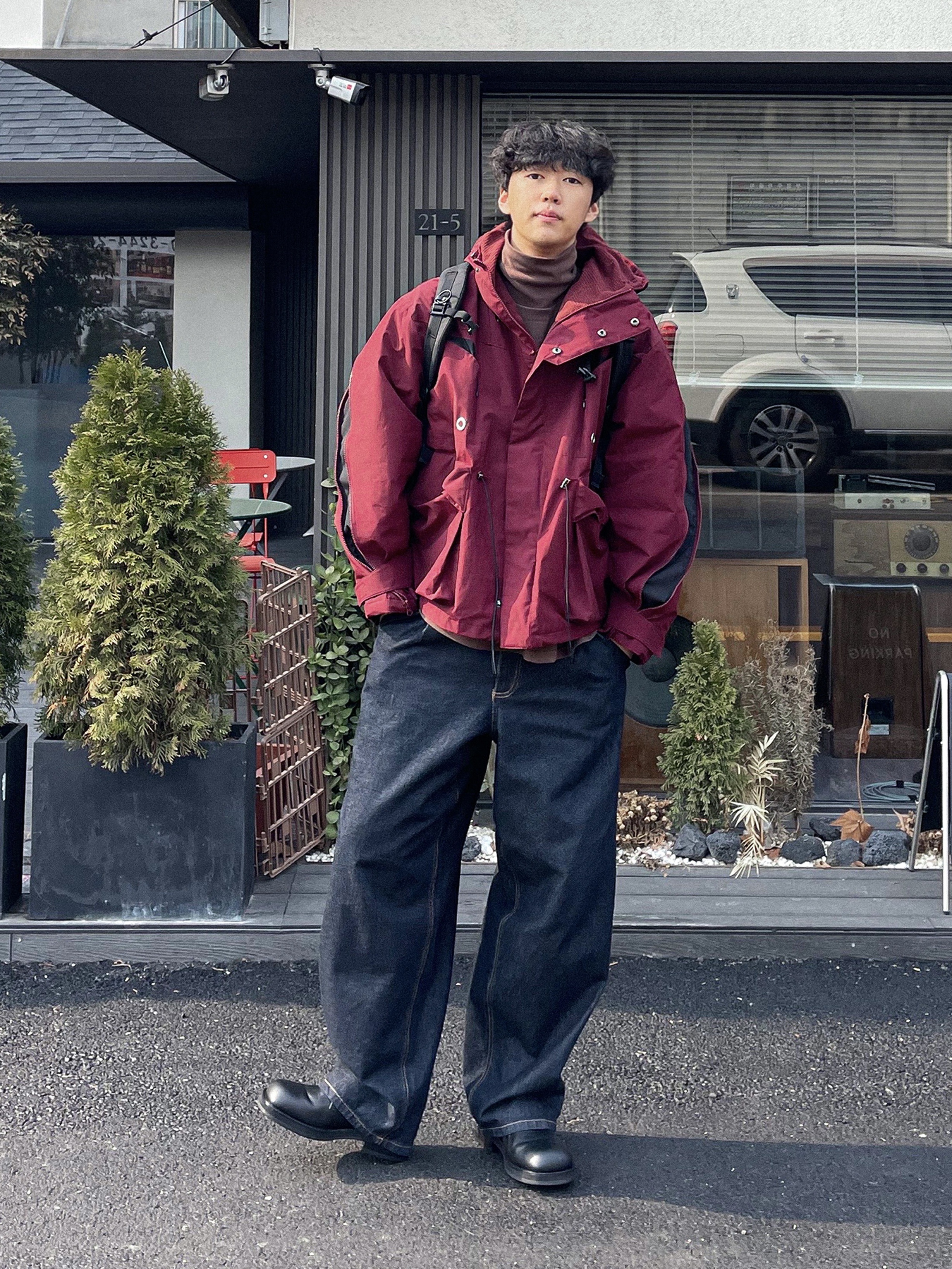 Arc'teryx Mantis 32 Backpack Black 착용 스타일 - 1
