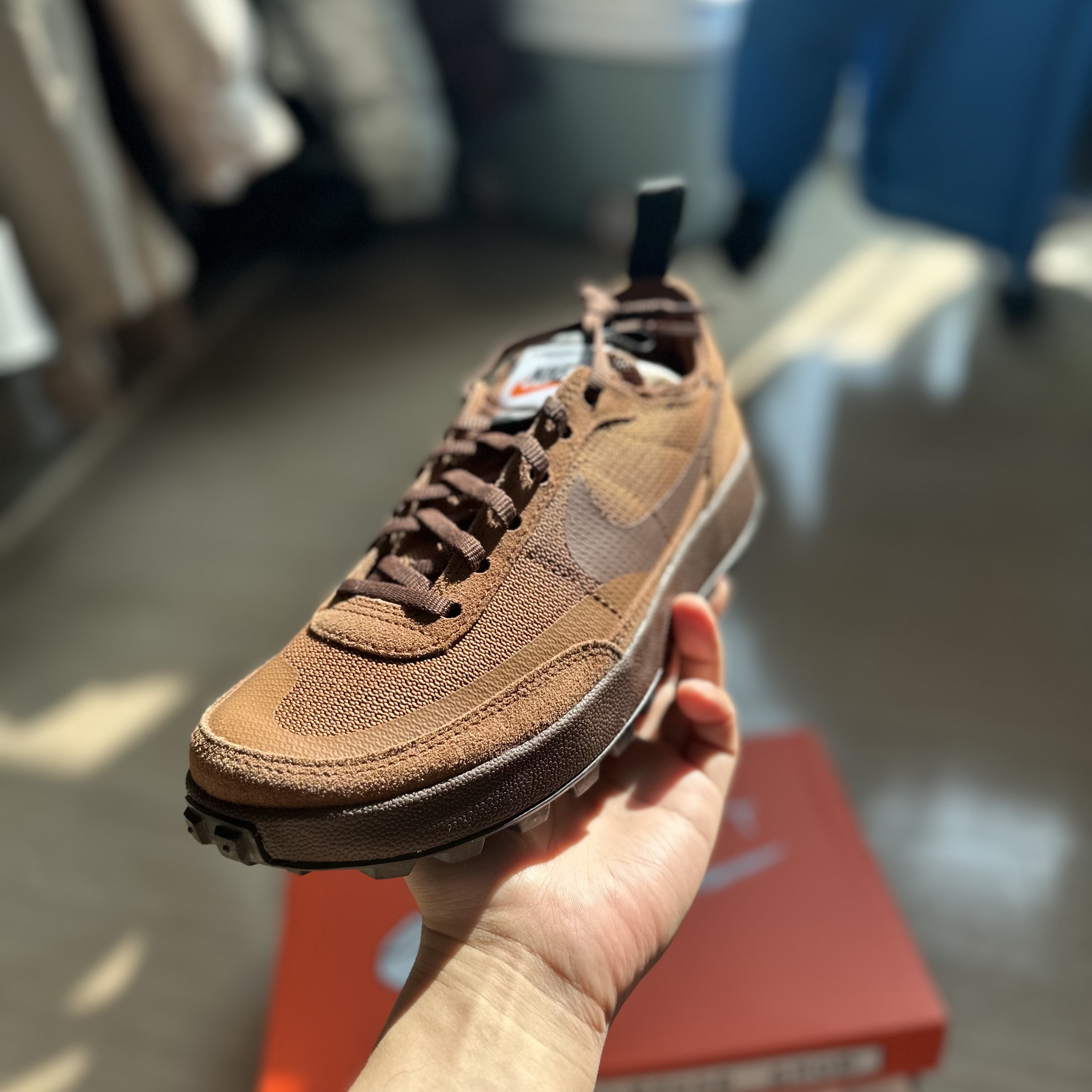 Nike x Tom Sachs General Purpose Shoe Brown 착용 스타일 - 2