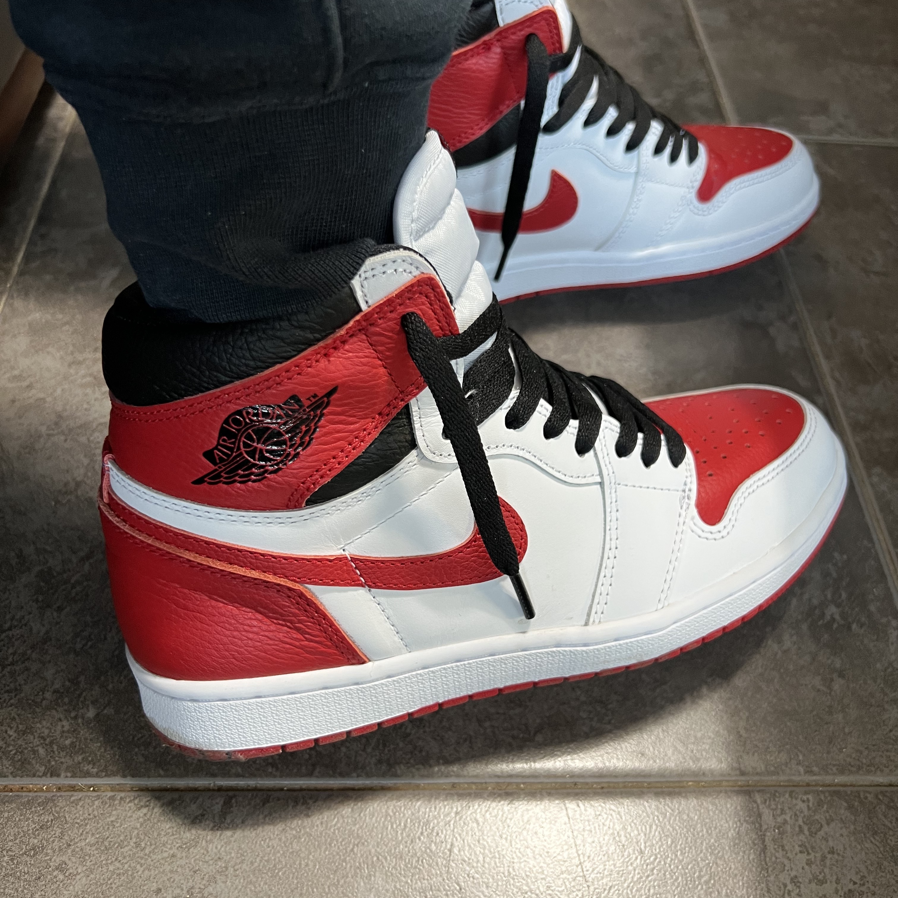 Jordan 1 Retro High OG Heritage 착용 스타일