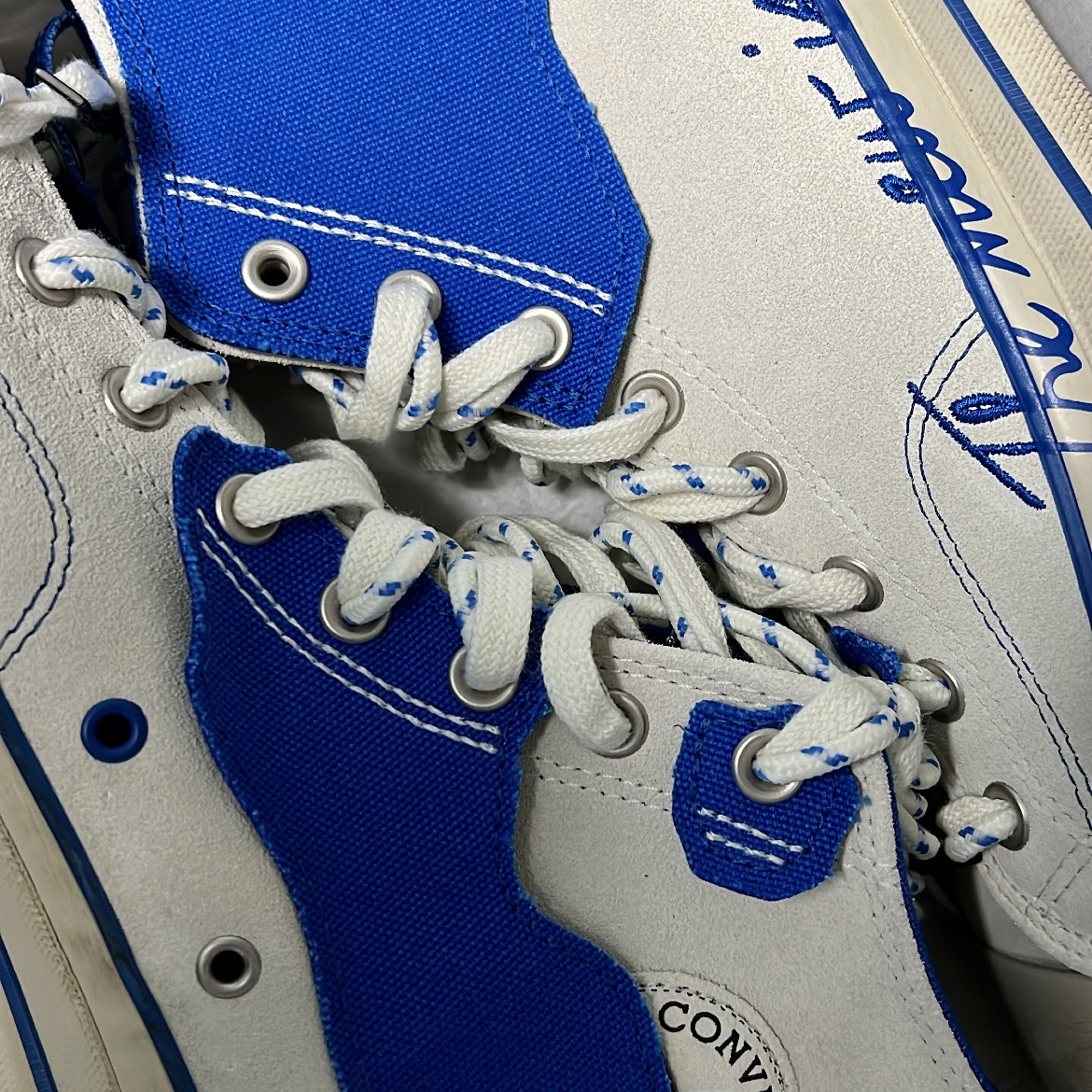 Converse x Ader Error Chuck 70 High White 착용 스타일