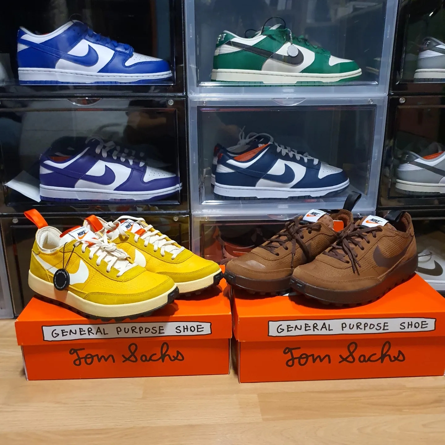Nike x Tom Sachs General Purpose Shoe Brown, Nike x Tom Sachs General Purpose Shoe Archive 착용 스타일 - 1