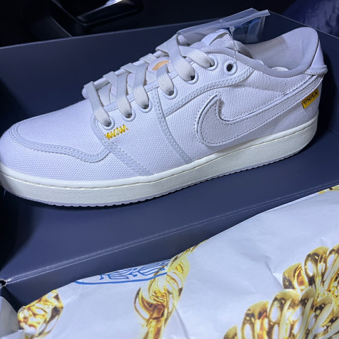 Jordan 1 x Union KO Low White 착용 스타일