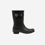 Hunter Women Original Short Rainboots Black