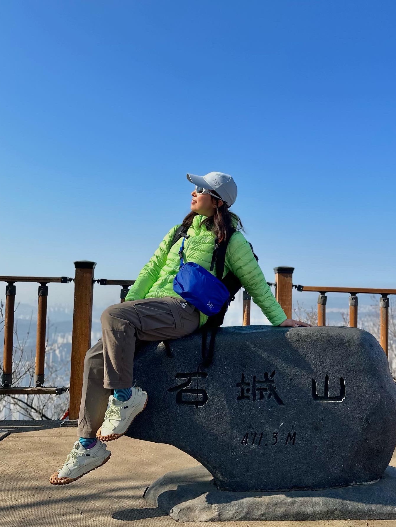 Nike ACG Mountain Fly Low Gore-Tex SE Sea Glass 착용 스타일 - 1
