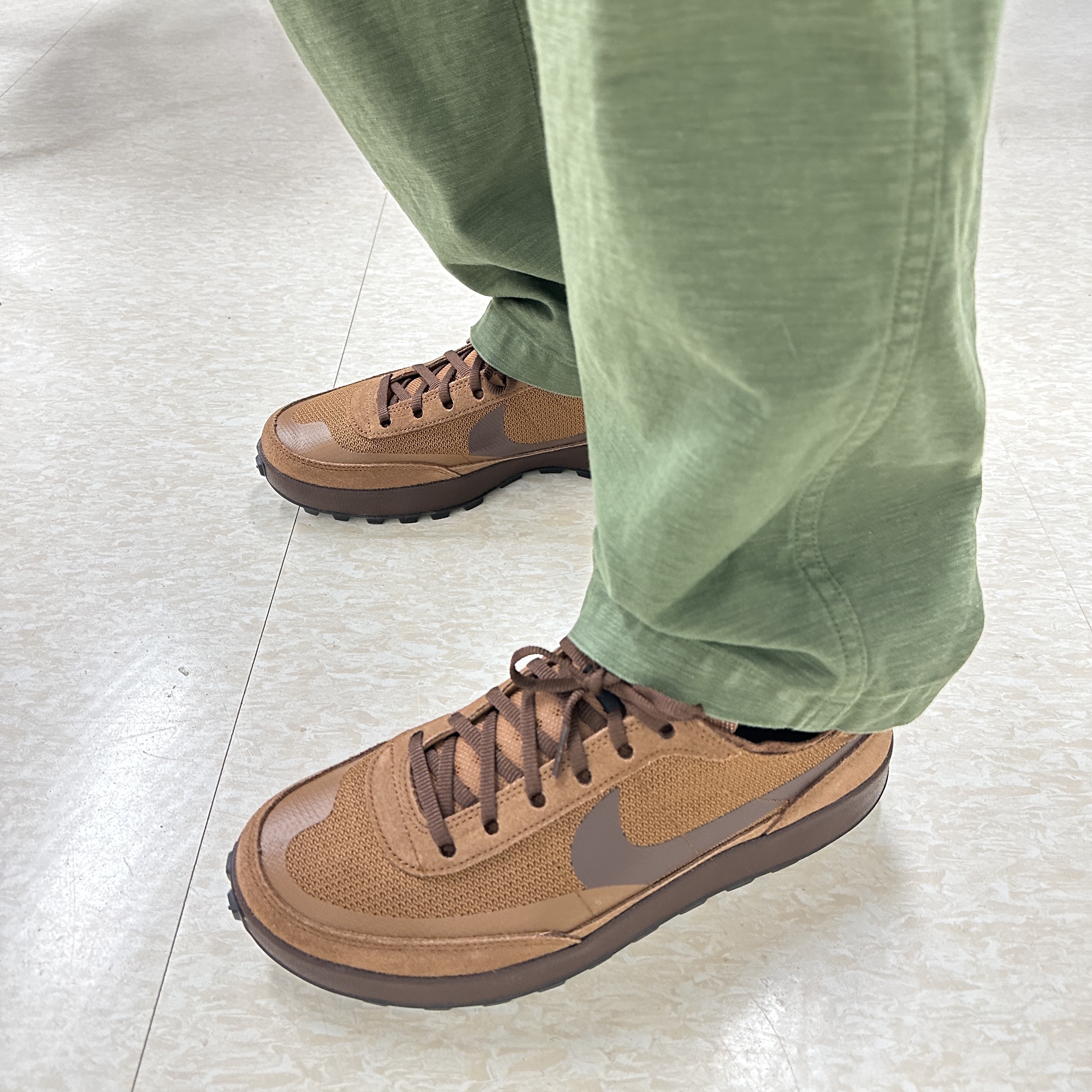 Nike x Tom Sachs General Purpose Shoe Brown 착용 스타일 - 3