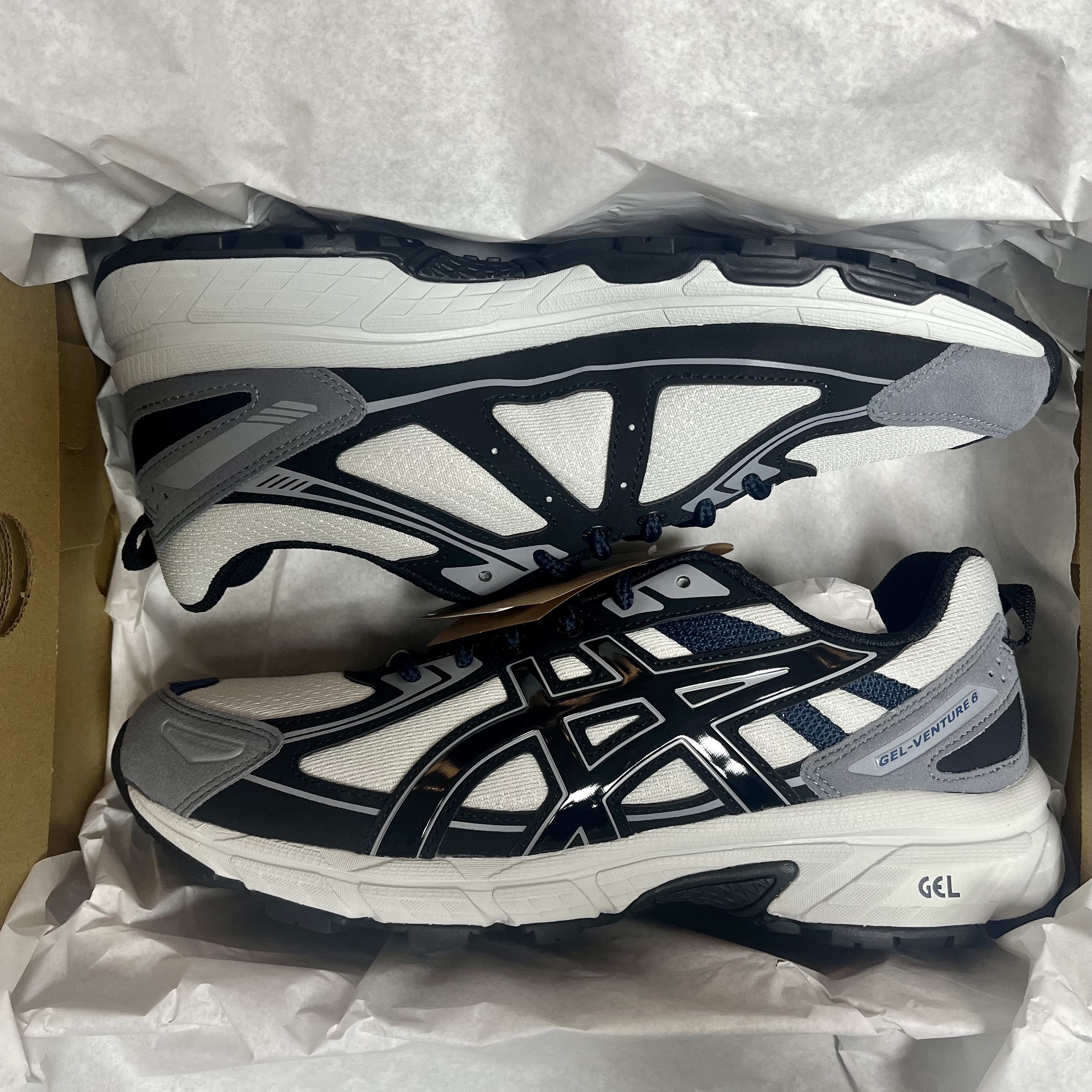 Asics Gel-Venture 6 SPS Glacier Grey 착용 스타일