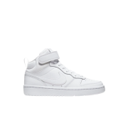 (GS) Nike Court Borough Mid 2 Triple White