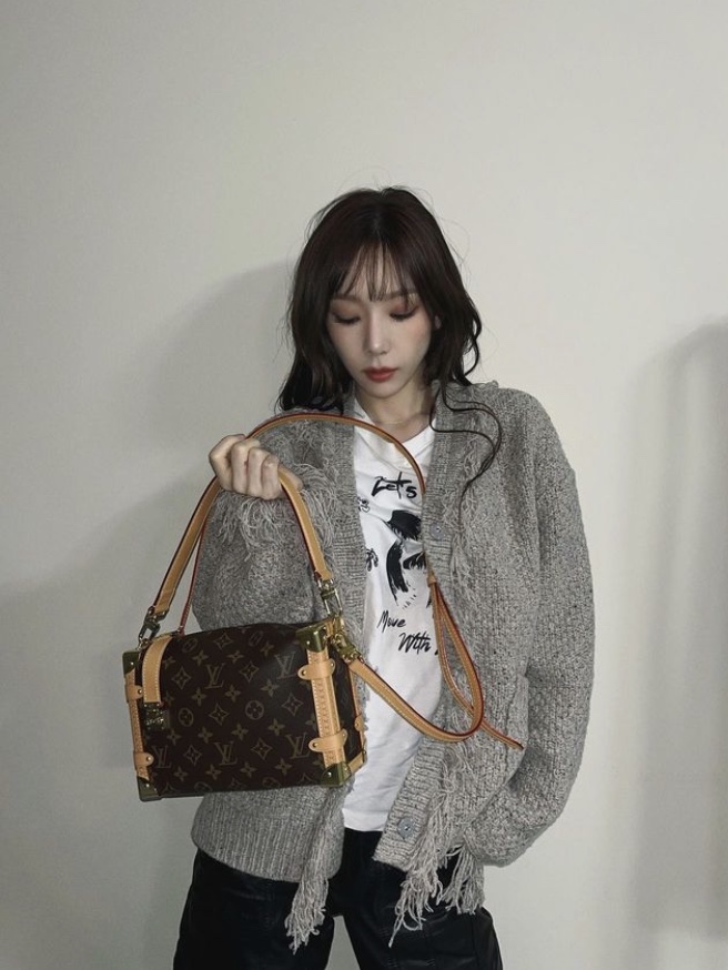 Louis Vuitton Side Trunk Monogram 착용 스타일 - 3