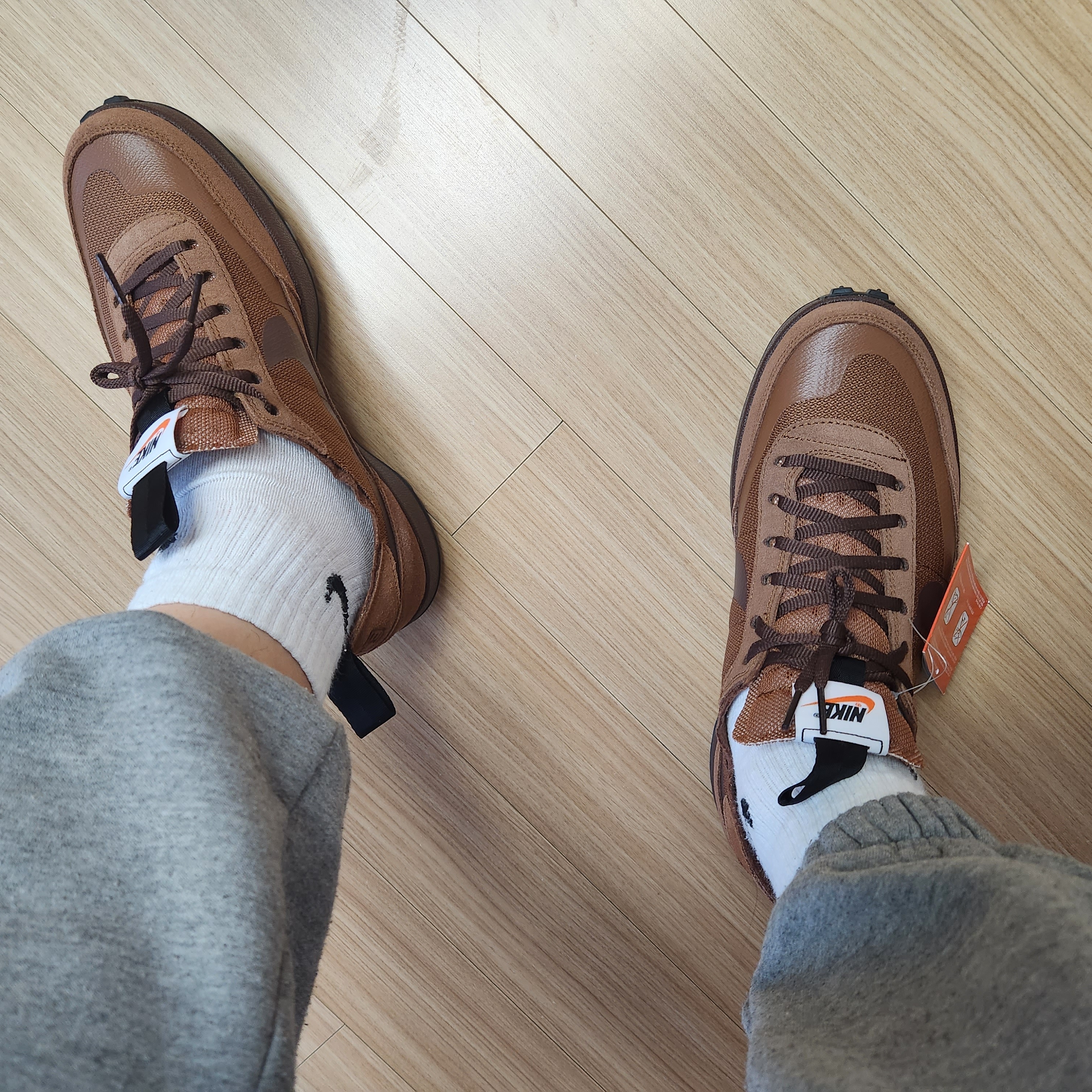 Nike x Tom Sachs General Purpose Shoe Brown 착용 스타일 - 3