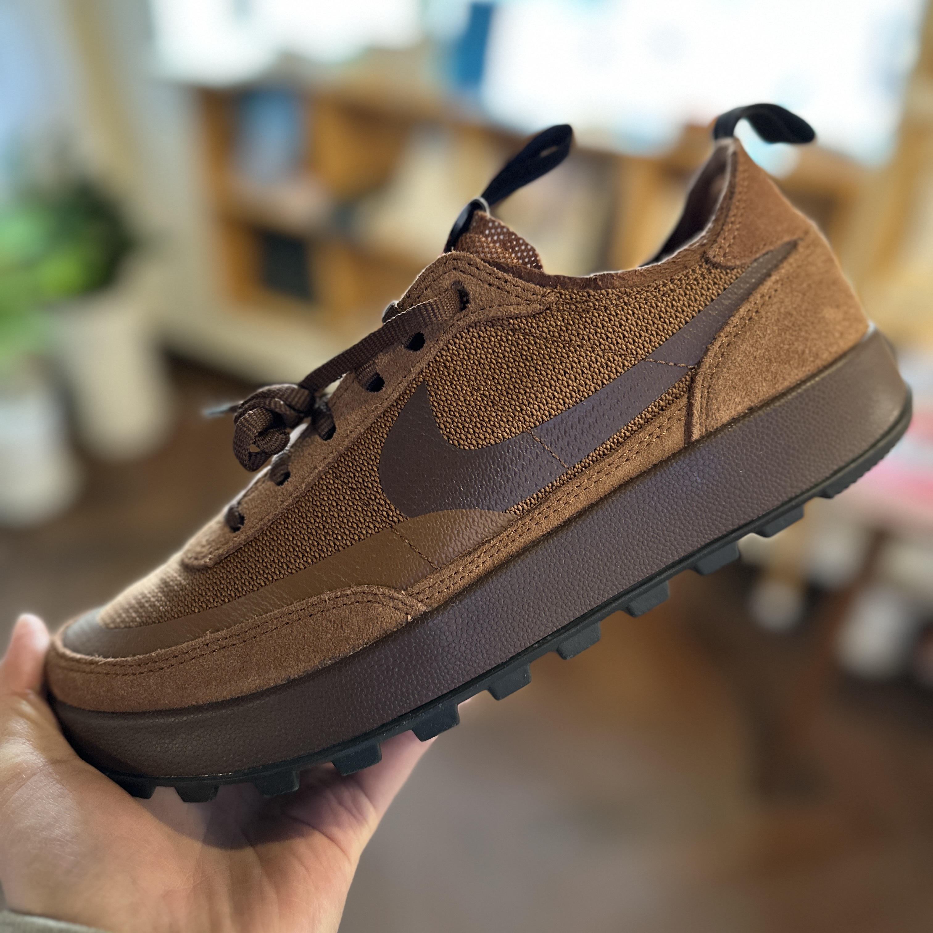Nike x Tom Sachs General Purpose Shoe Brown 착용 스타일