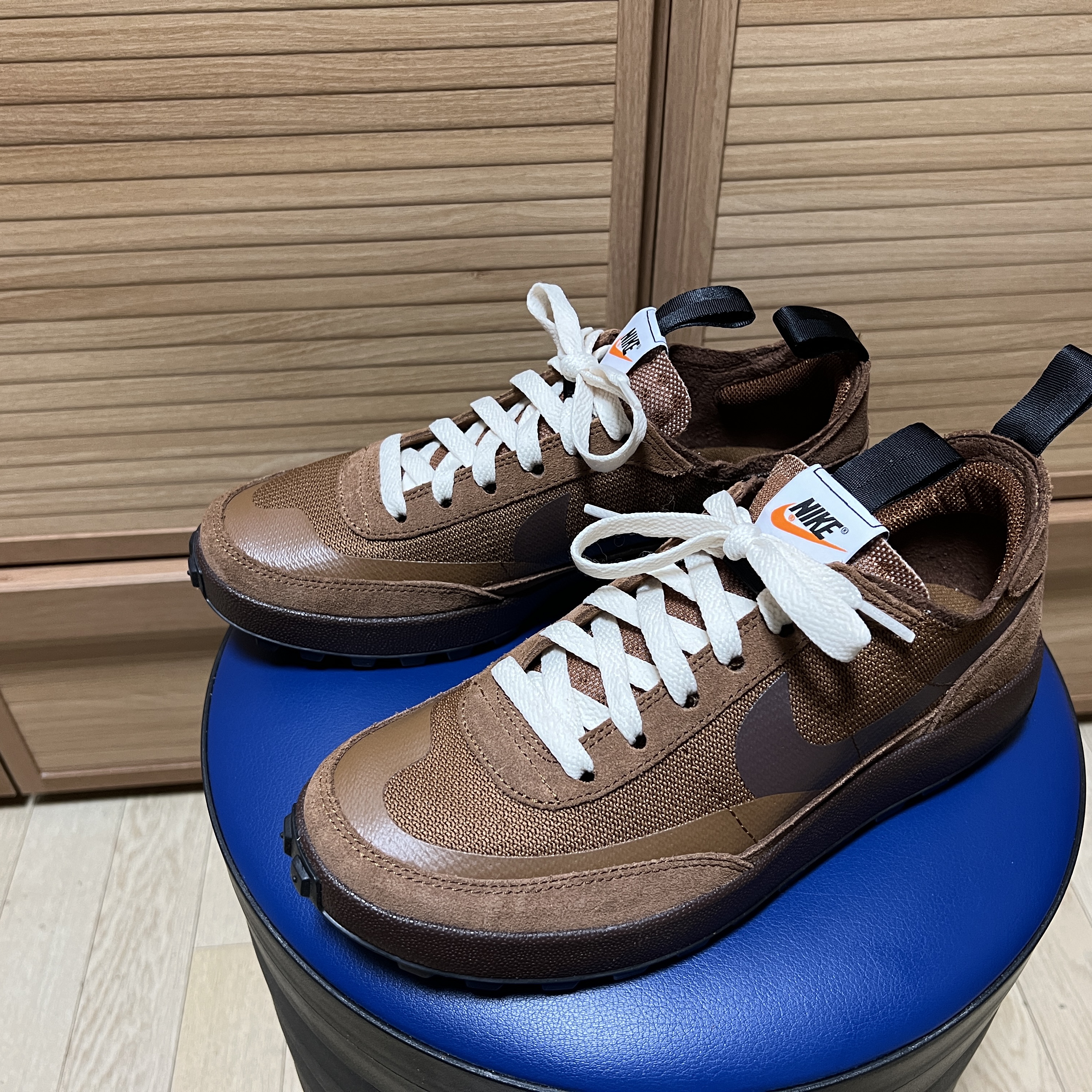 Nike x Tom Sachs General Purpose Shoe Brown 착용 스타일 - 2