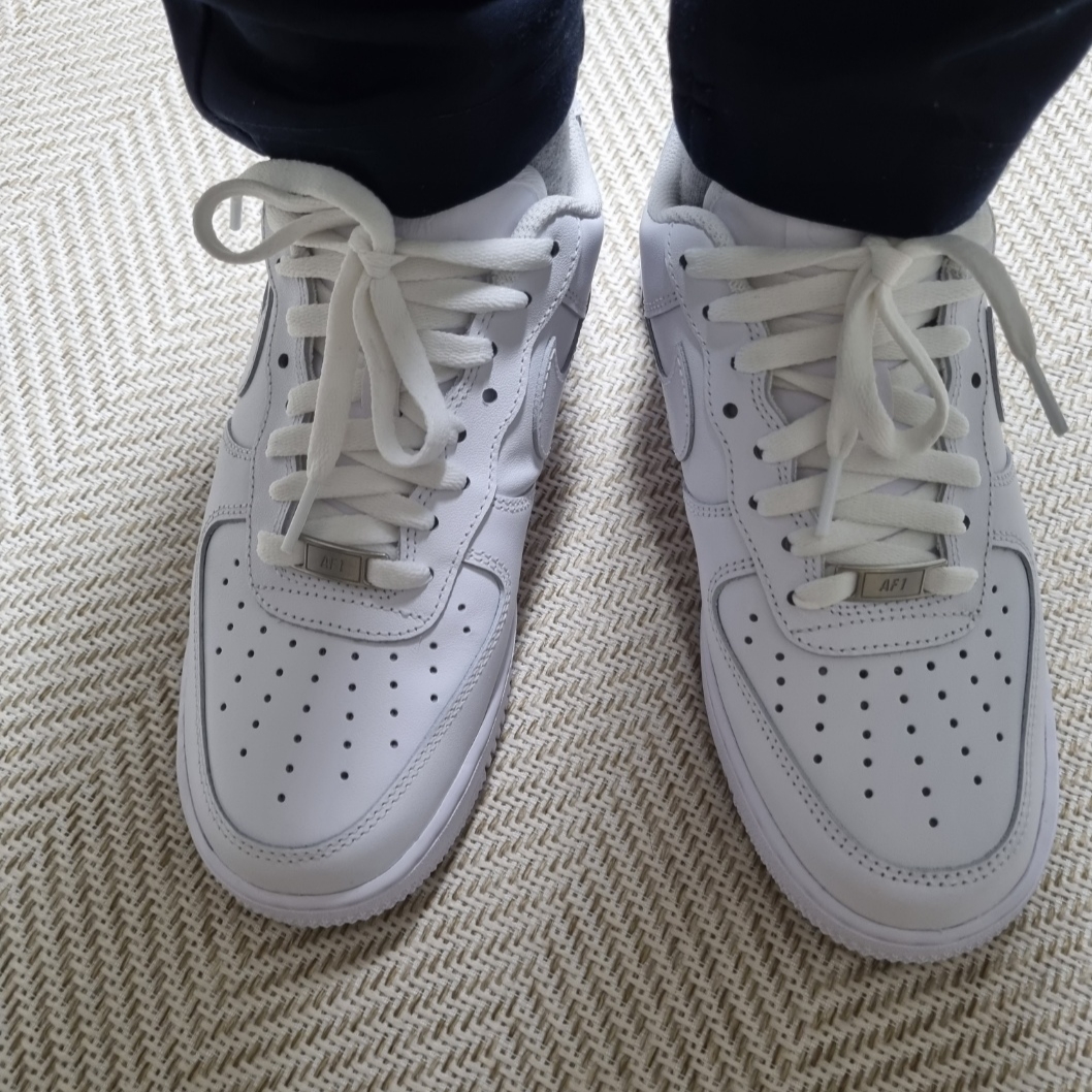 Nike Air Force 1 '07 Low White 착용 스타일