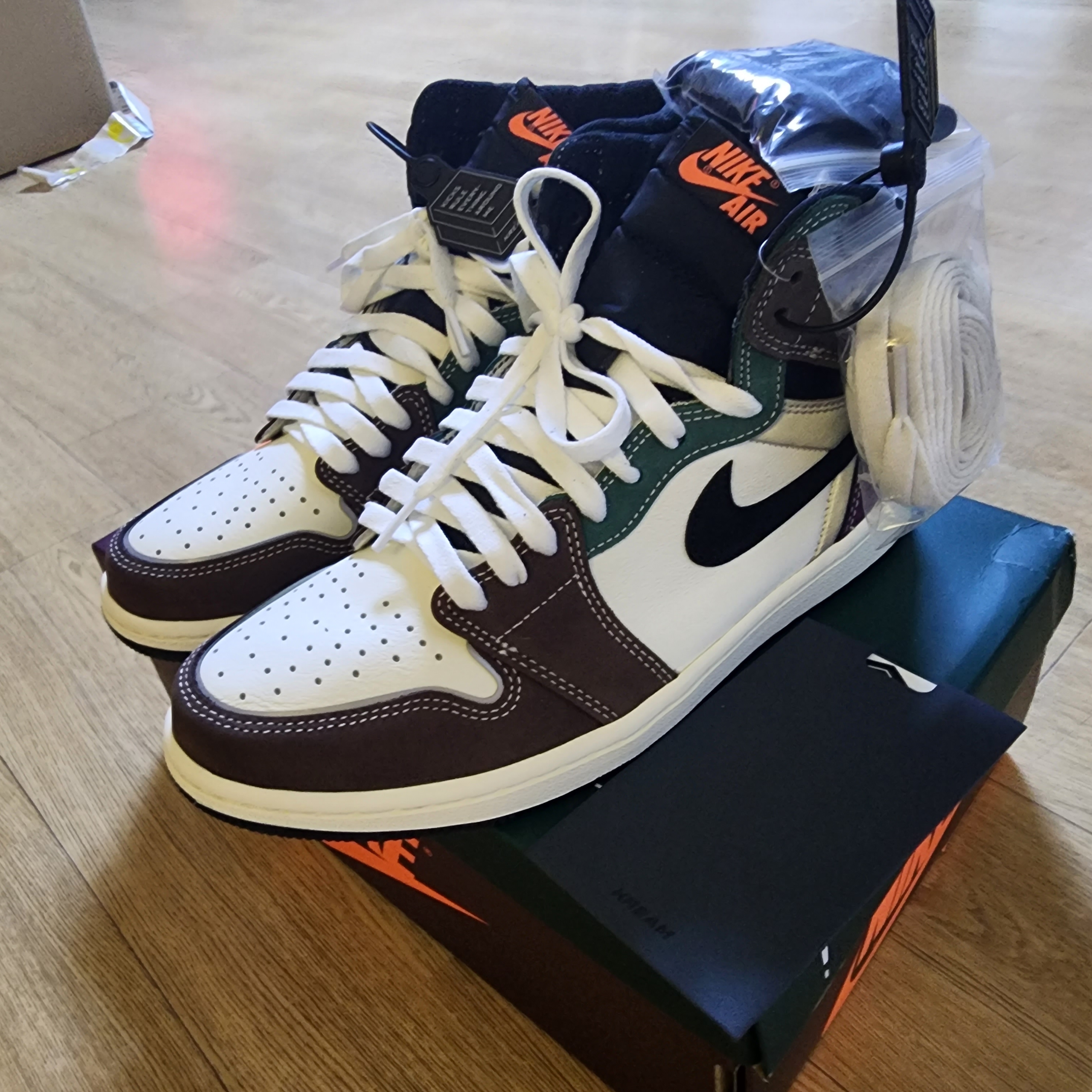 Jordan 1 Retro High OG Craft 착용 스타일 - 2