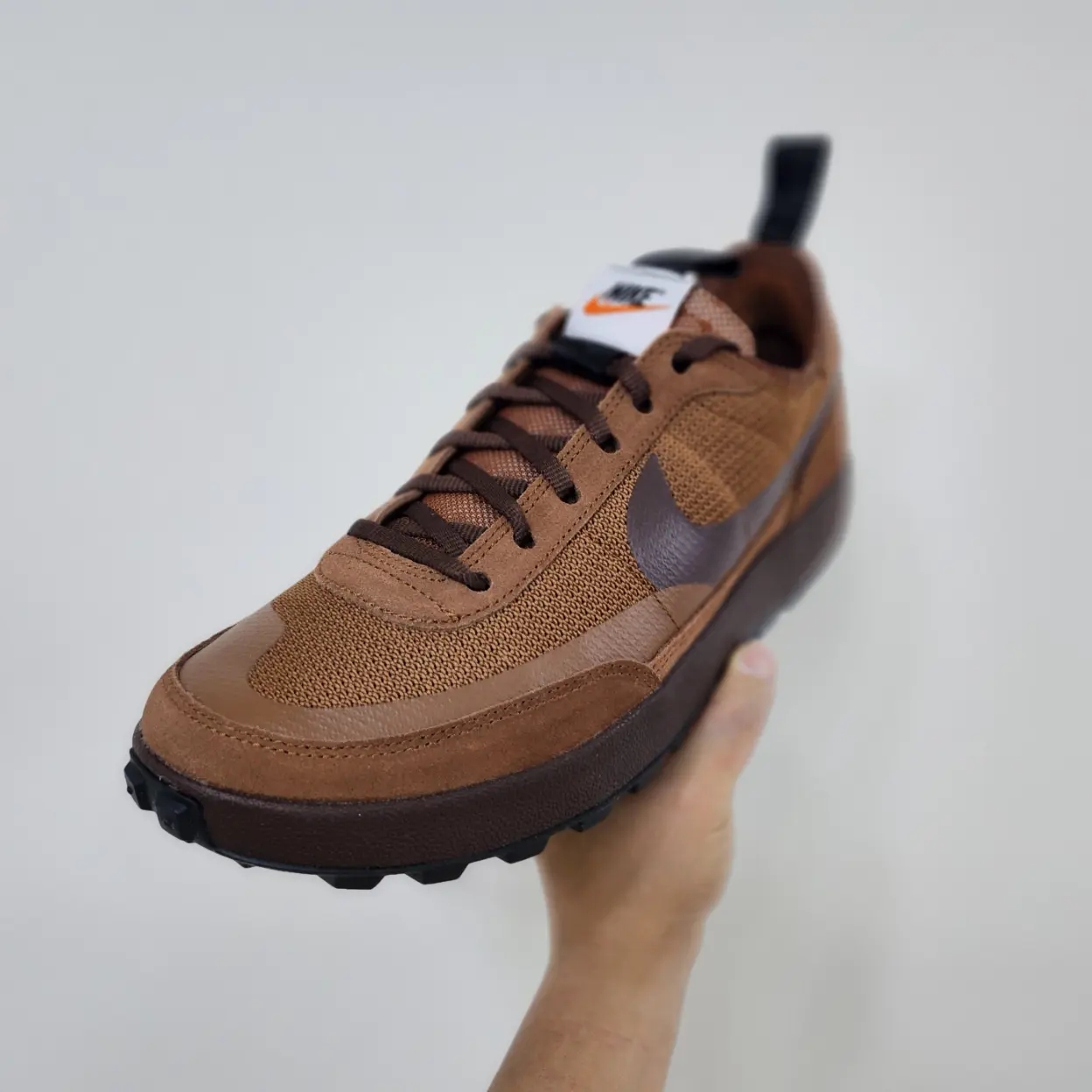 Nike x Tom Sachs General Purpose Shoe Brown 착용 스타일 - 1