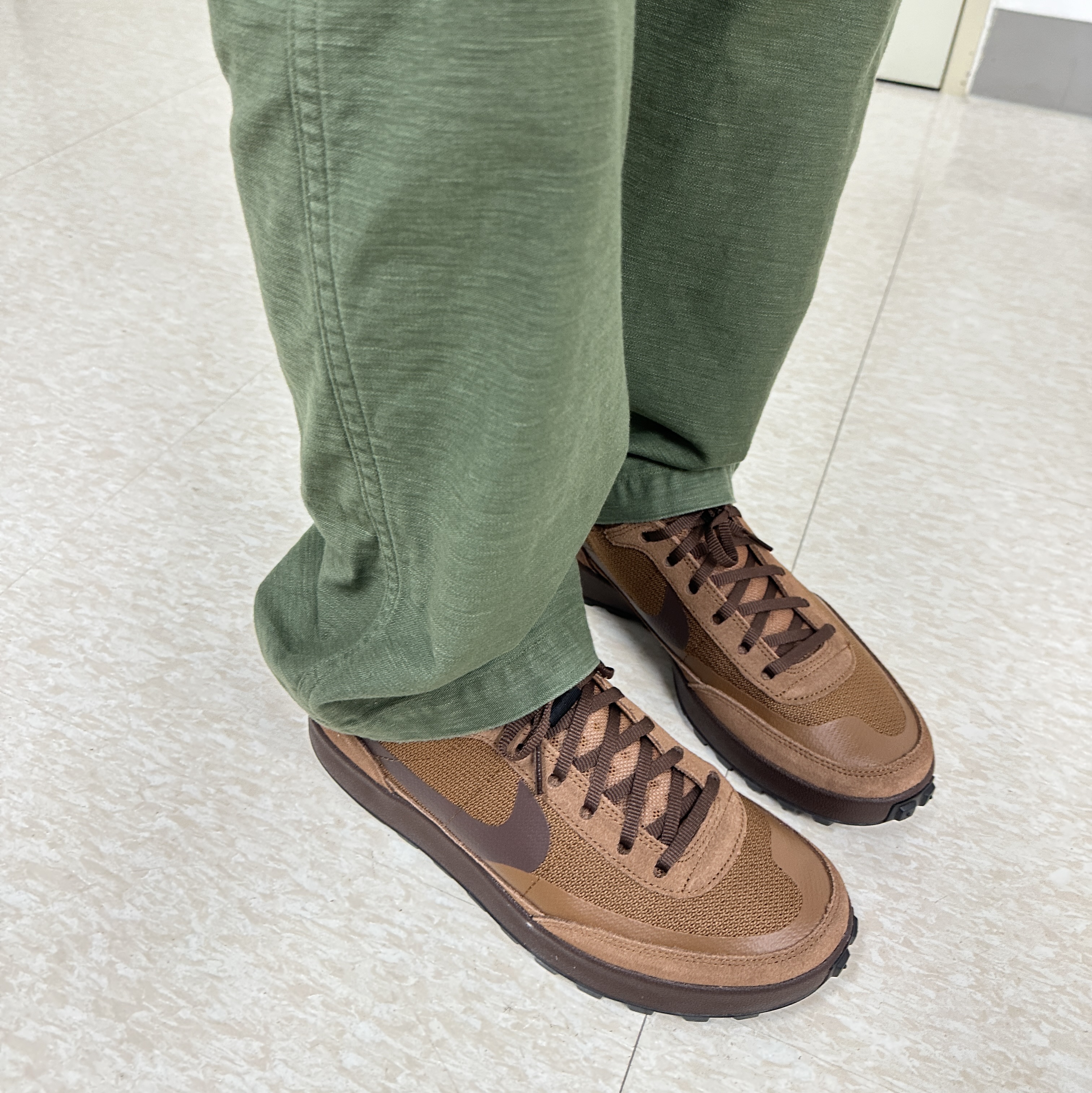 Nike x Tom Sachs General Purpose Shoe Brown 착용 스타일 - 2