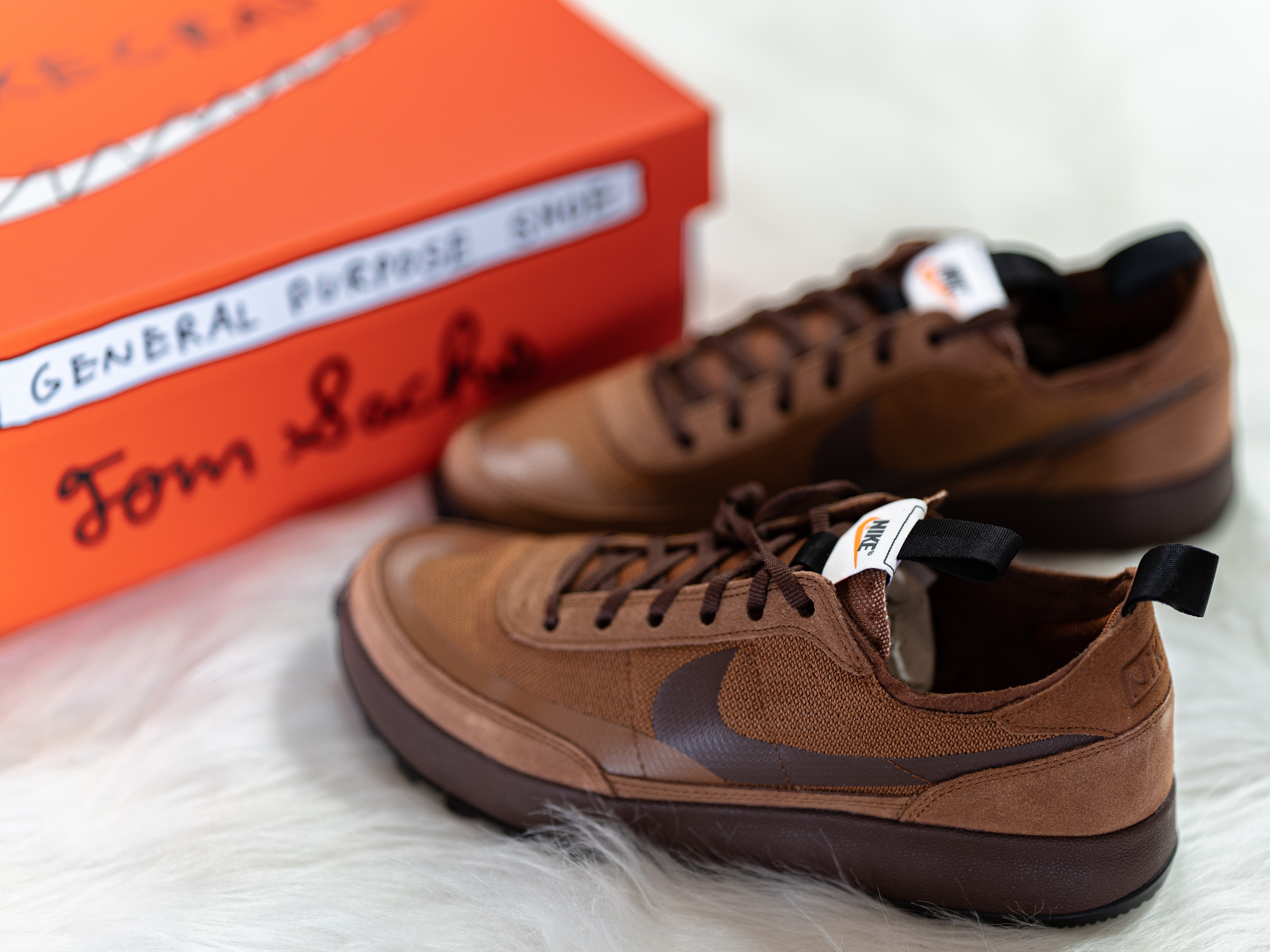 Nike x Tom Sachs General Purpose Shoe Brown 착용 스타일 - 2