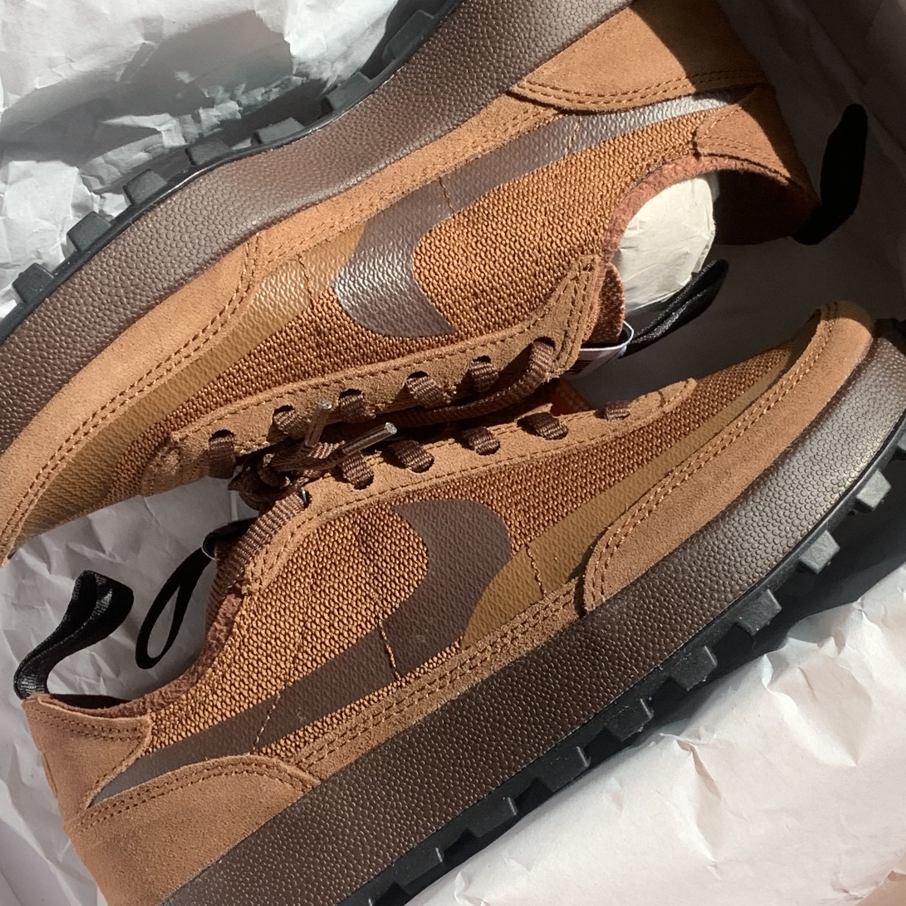 Nike x Tom Sachs General Purpose Shoe Brown 착용 스타일