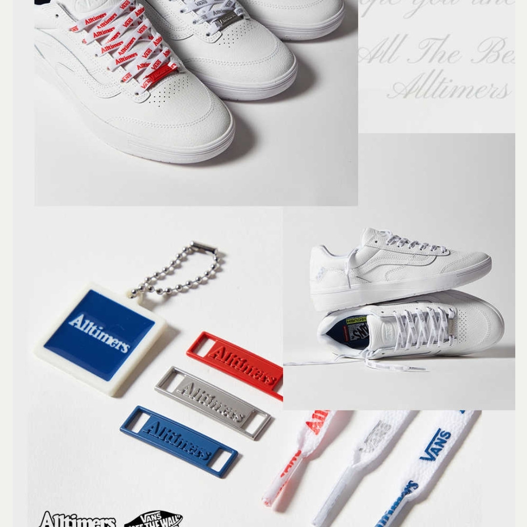 Vans x Alltimers Zahba LX VCU Shoes White 착용 스타일 - 1