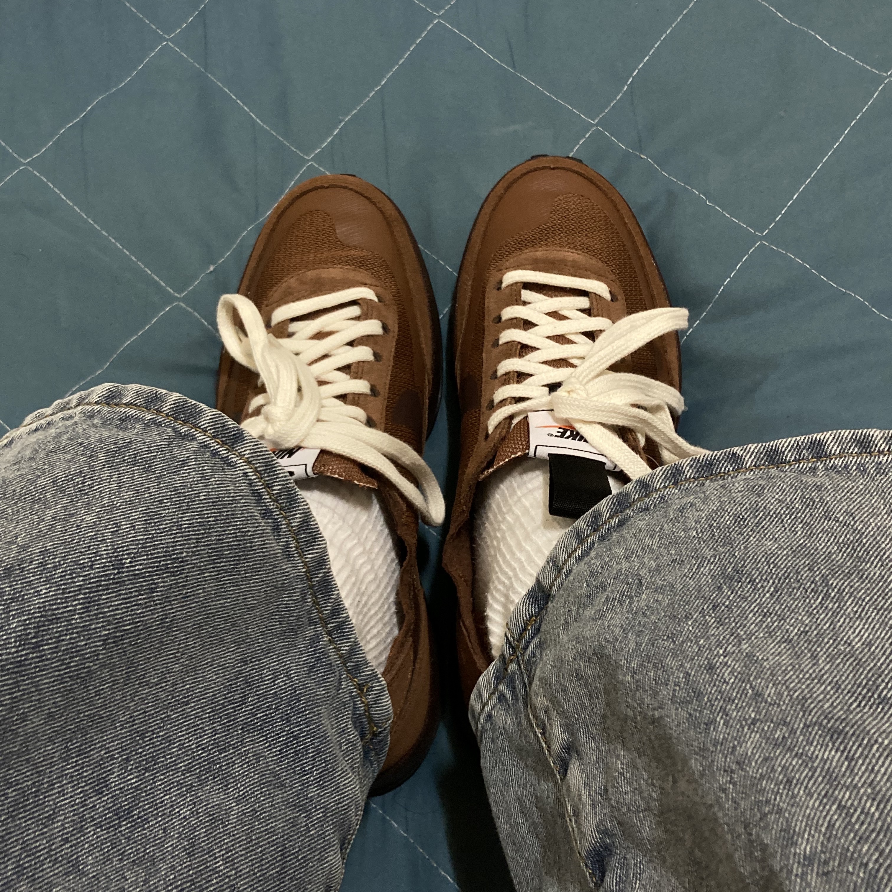 Nike x Tom Sachs General Purpose Shoe Brown 착용 스타일 - 1