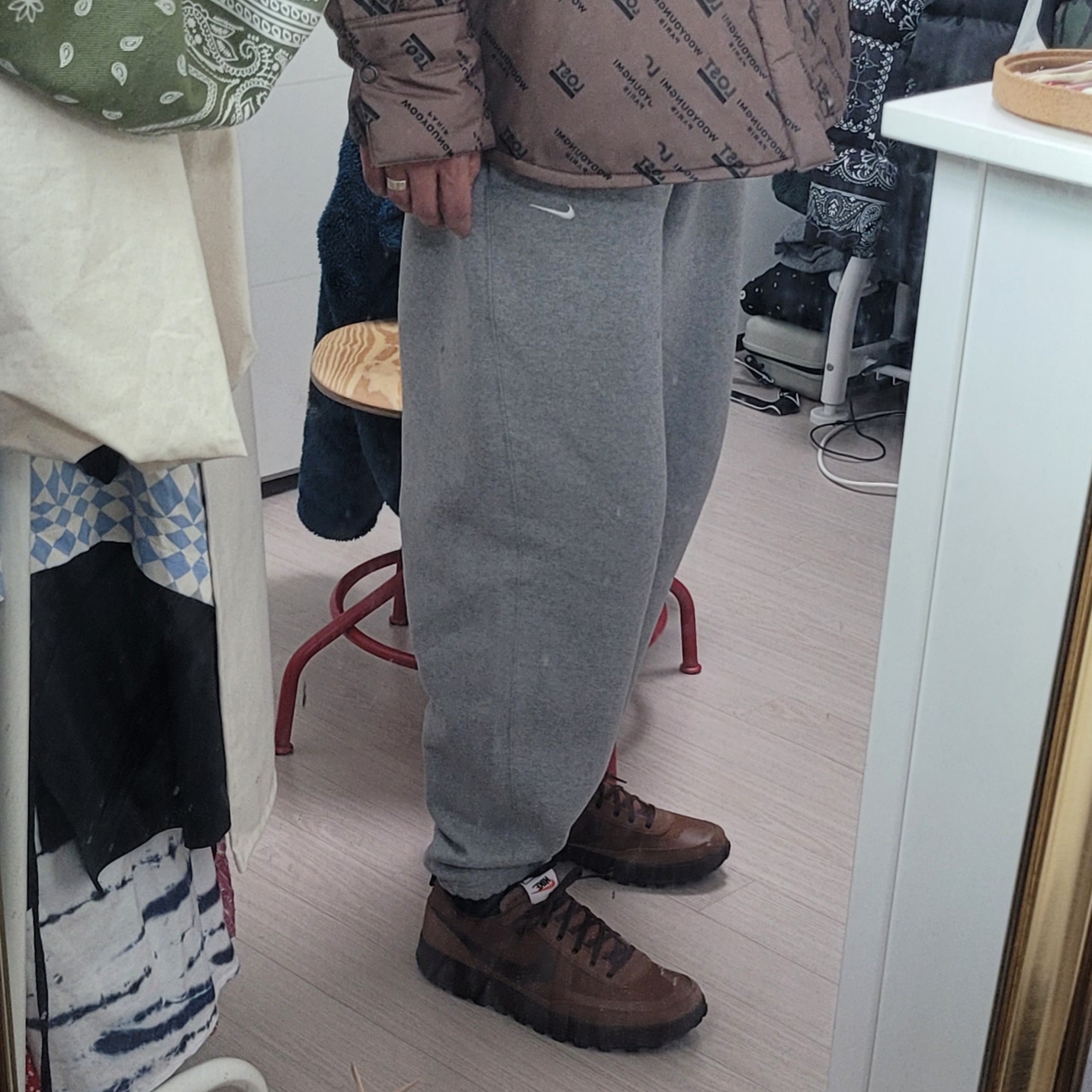Nike x Tom Sachs General Purpose Shoe Brown 착용 스타일 - 2