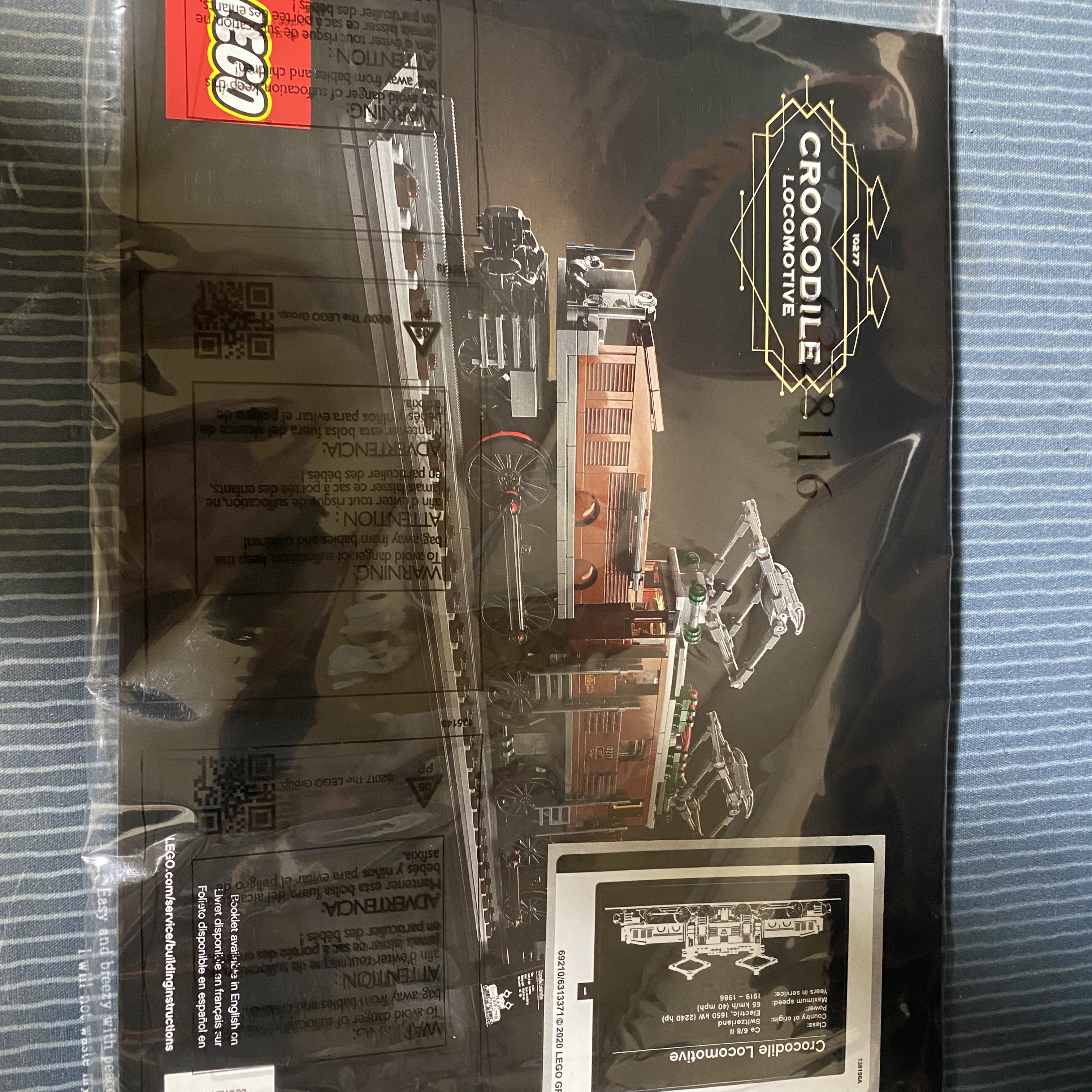 Lego Crocodile Locomotive 착용 스타일