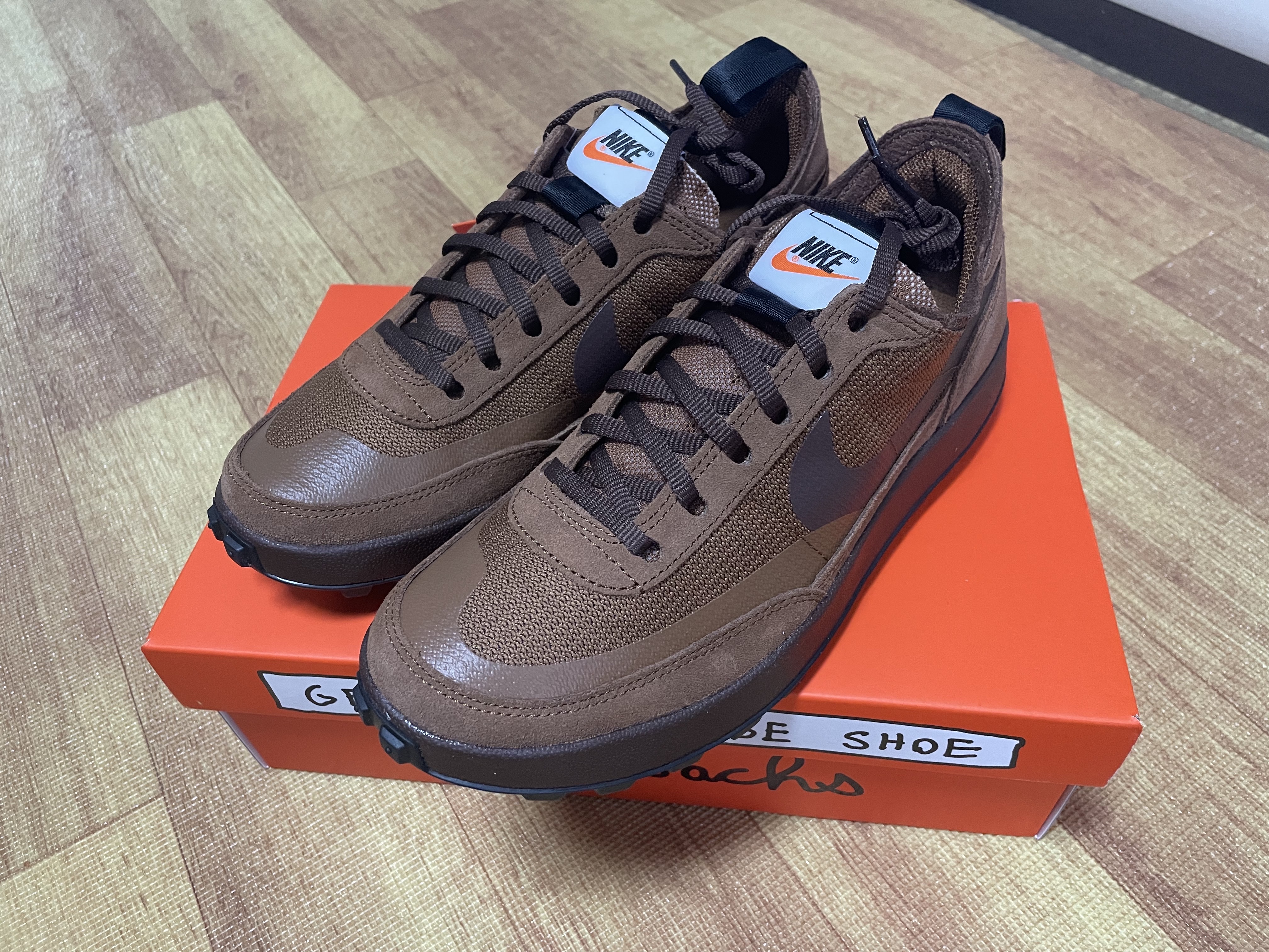Nike x Tom Sachs General Purpose Shoe Brown 착용 스타일