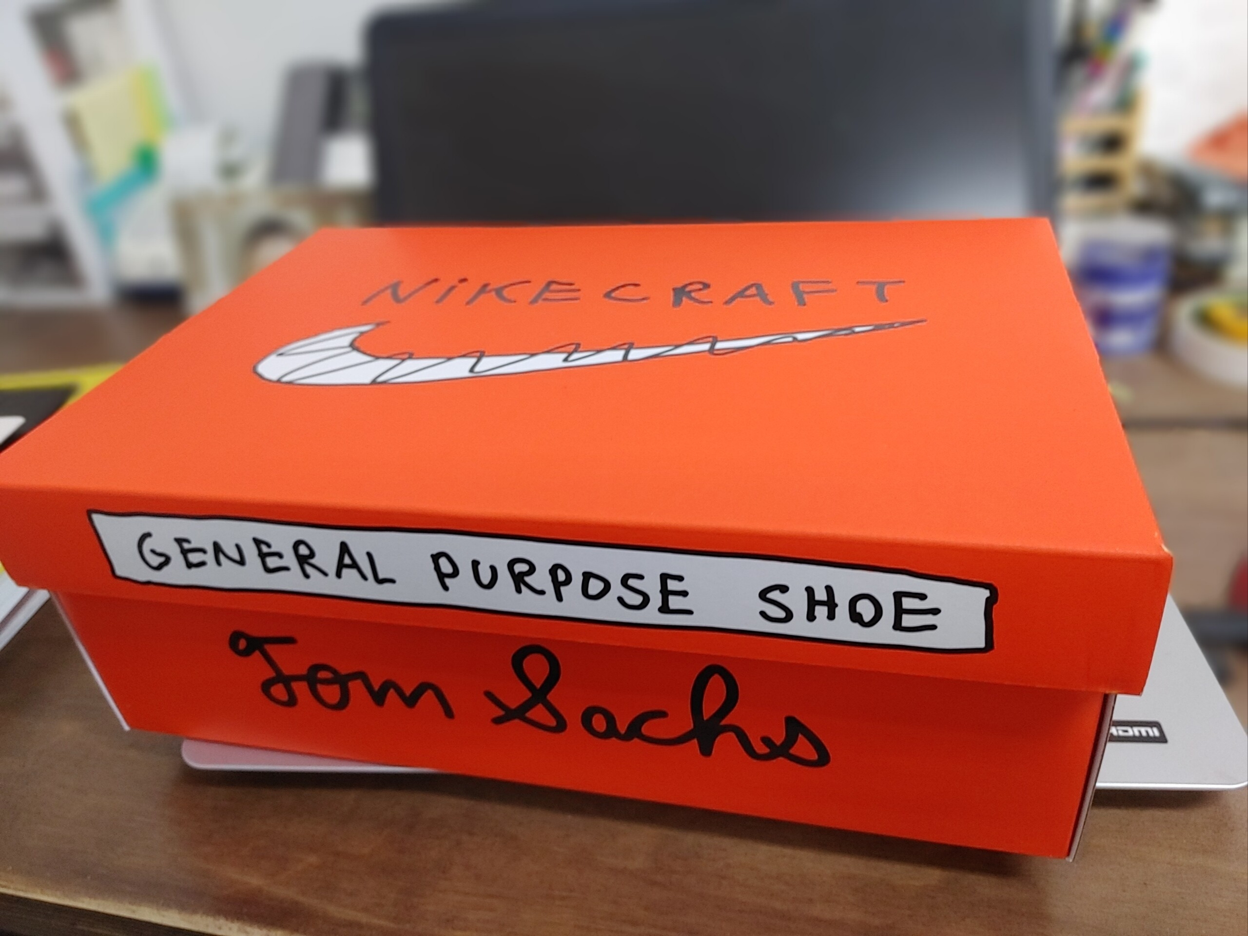 Nike x Tom Sachs General Purpose Shoe Brown 착용 스타일 - 2