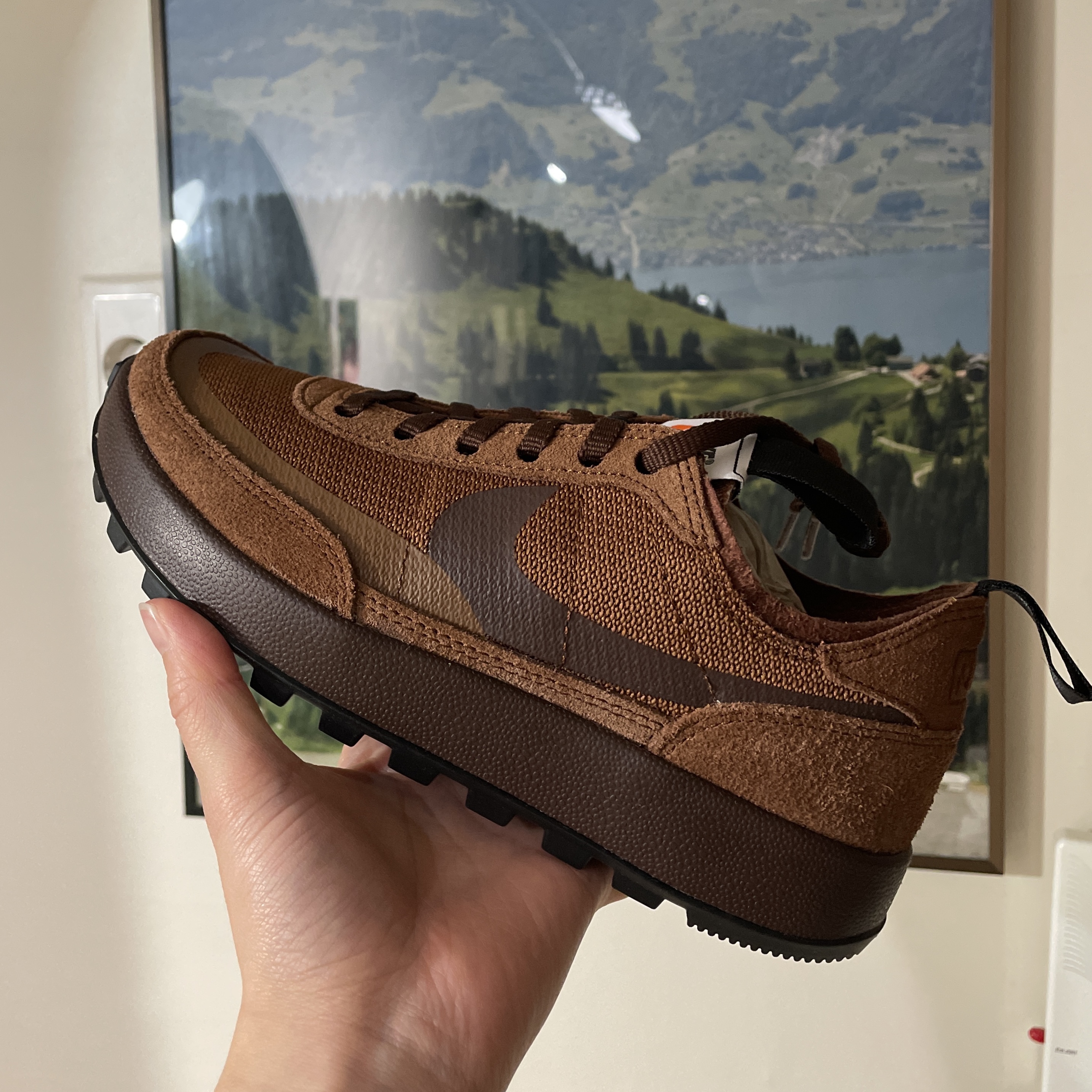 Nike x Tom Sachs General Purpose Shoe Brown 착용 스타일